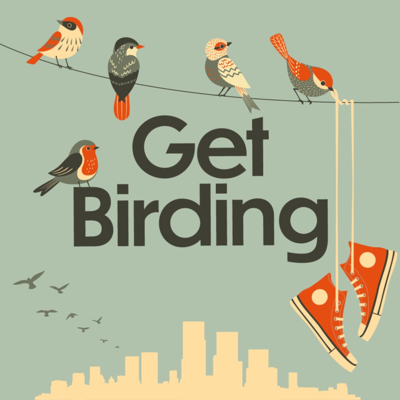 Get Birding's RSPB Big Garden Birdwatch Special: Chris Packham, Samuel West, Miranda Krestovnikoff , Dr Amir Khan, Sam Lee & Edwyn Collins artwork