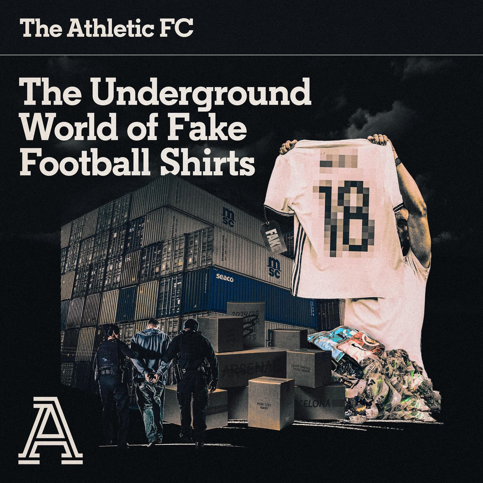 The Underground World of Fake Football Shirts artwork