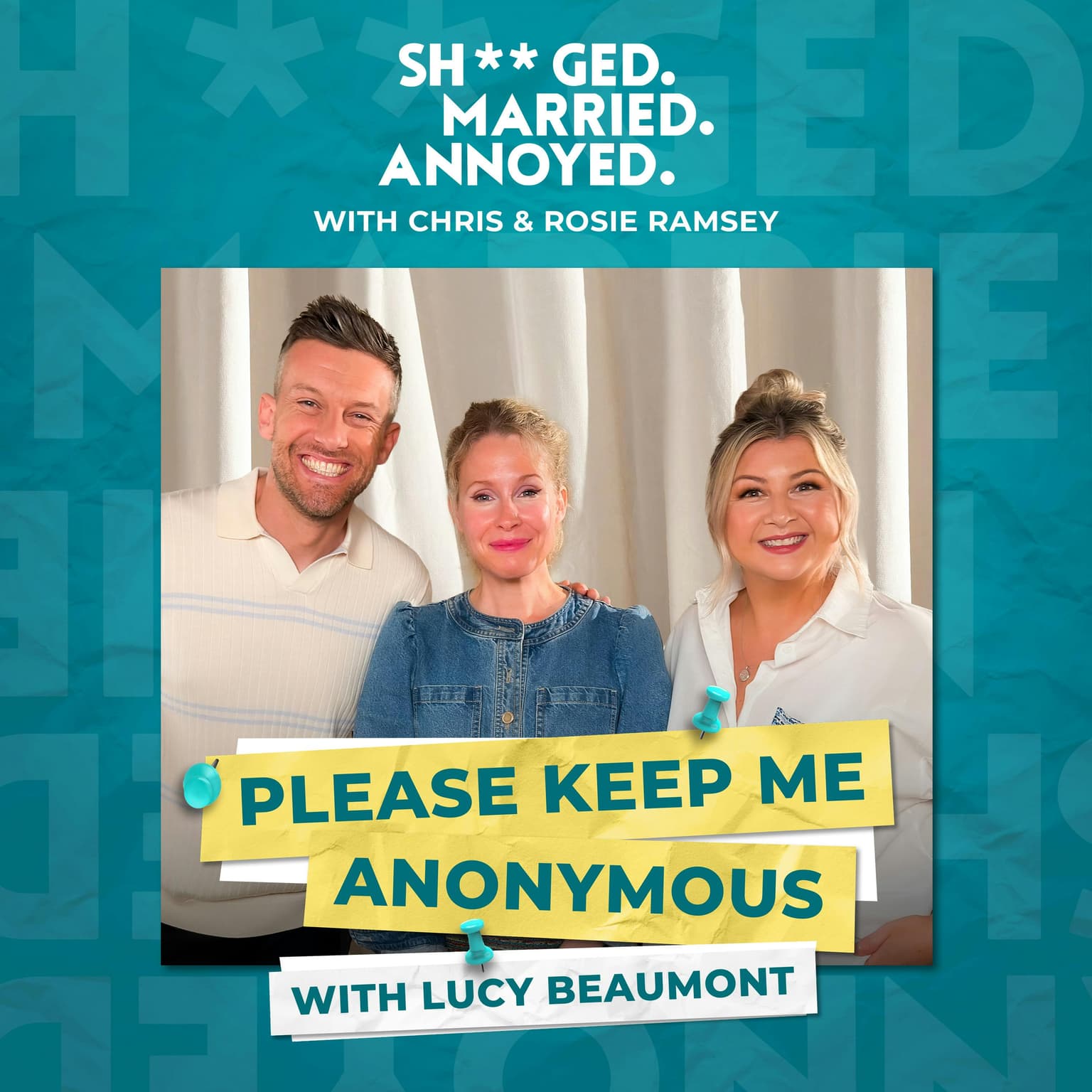 Please Keep Me Anonymous with Lucy Beaumont artwork