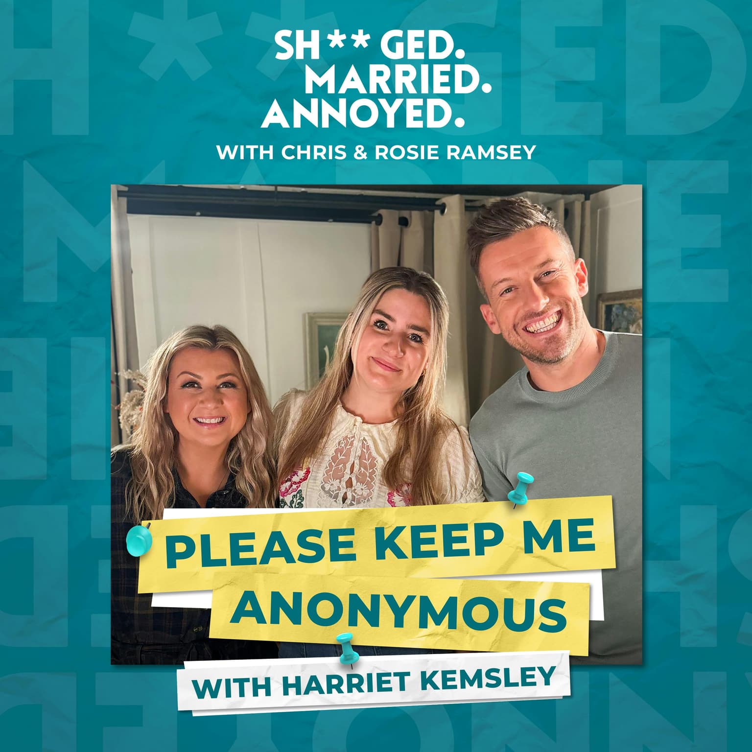 Please Keep Me Anonymous with Harriet Kemsley artwork