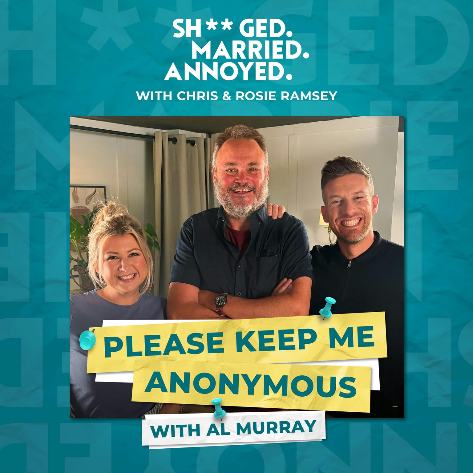 Please Keep Me Anonymous with Al Murray artwork