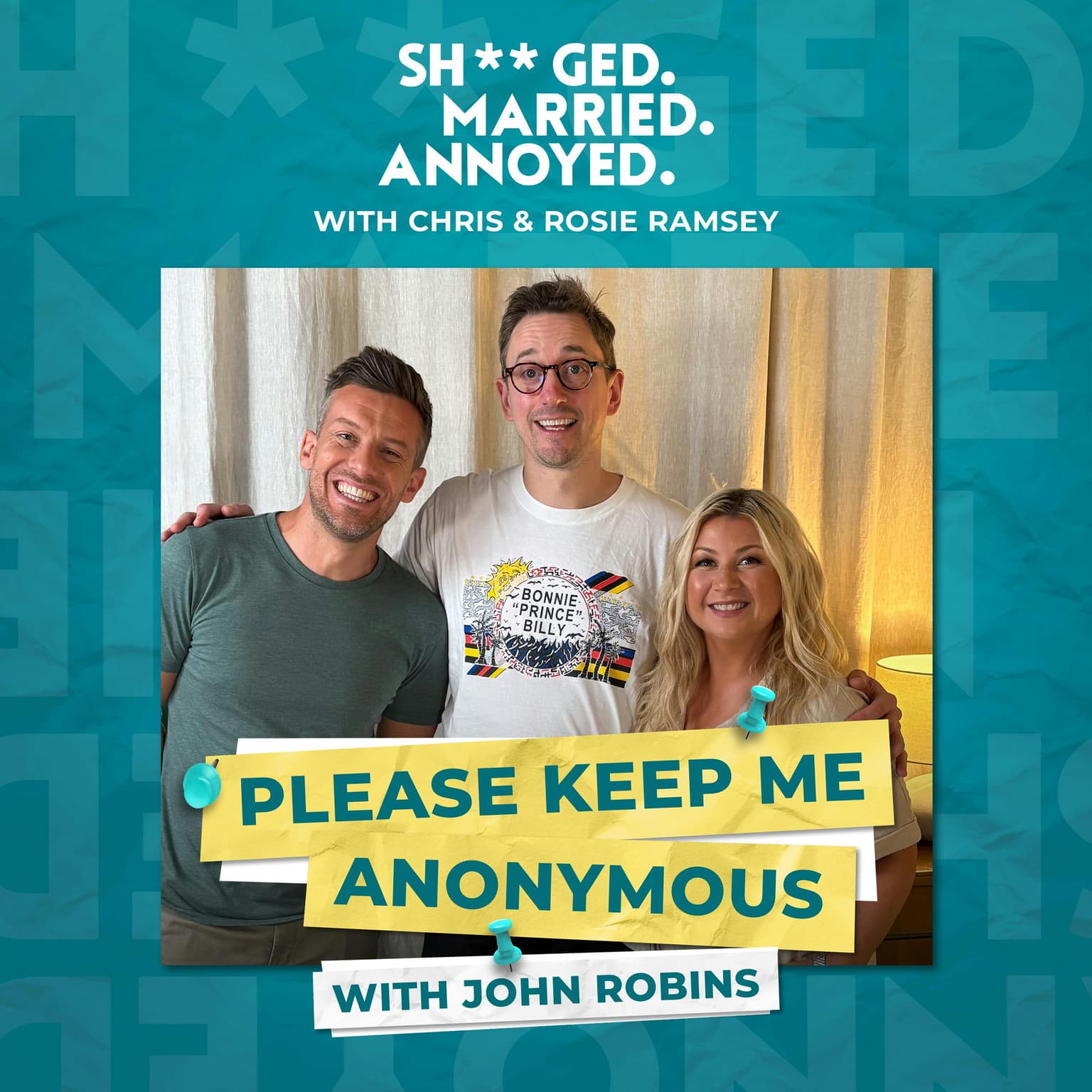 Please Keep Me Anonymous with John Robins artwork