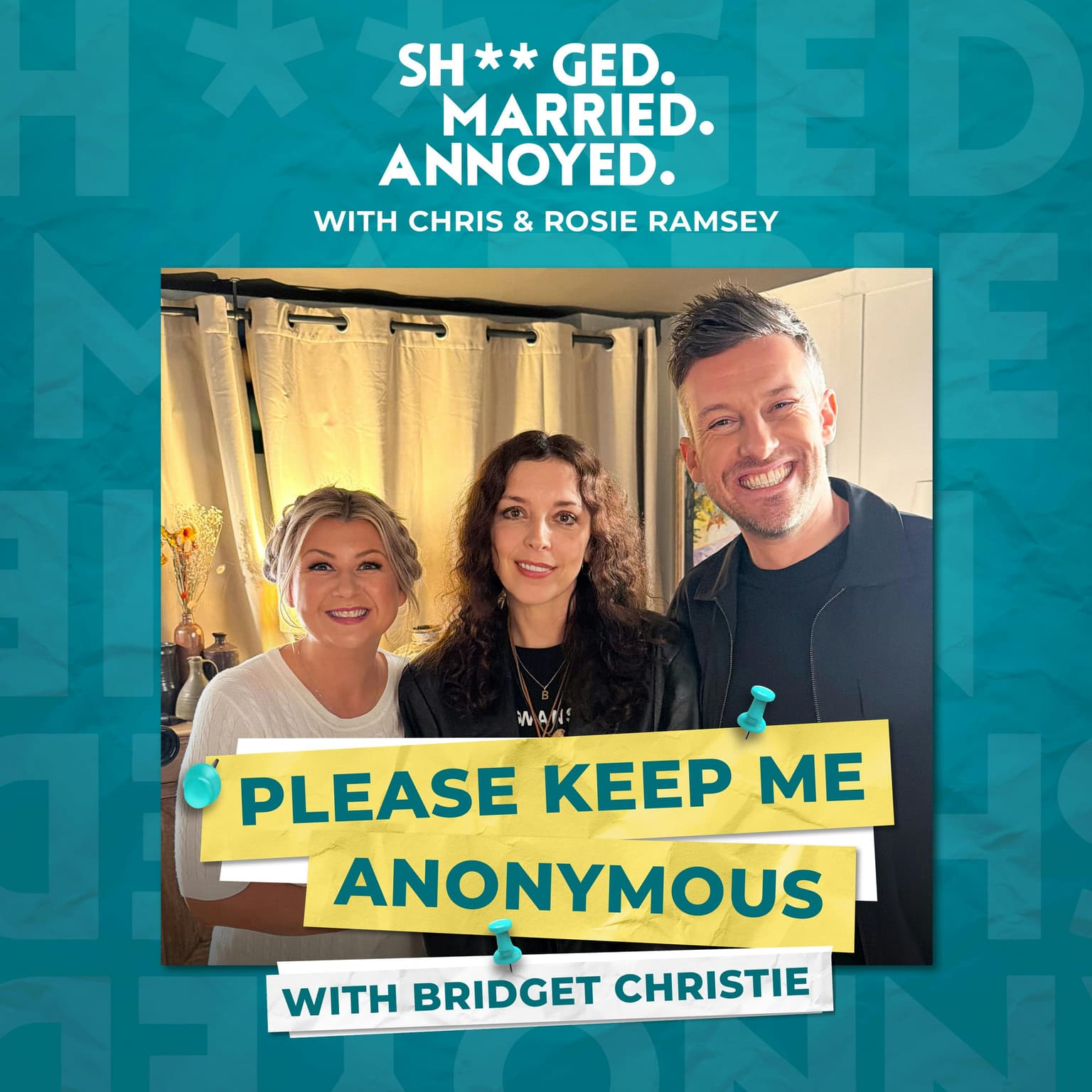 Please Keep Me Anonymous with Bridget Christie artwork