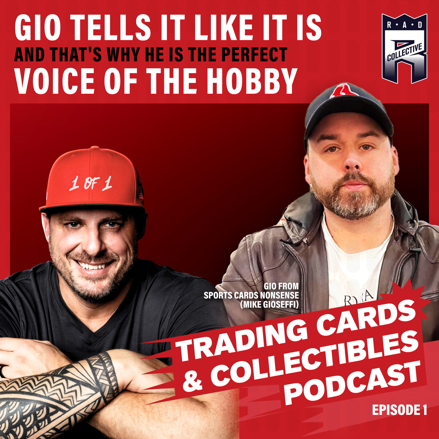 Real Talk with Gio (Mike Gioseffi) - the Voice of the Hobby on Sports Card Nonsense artwork