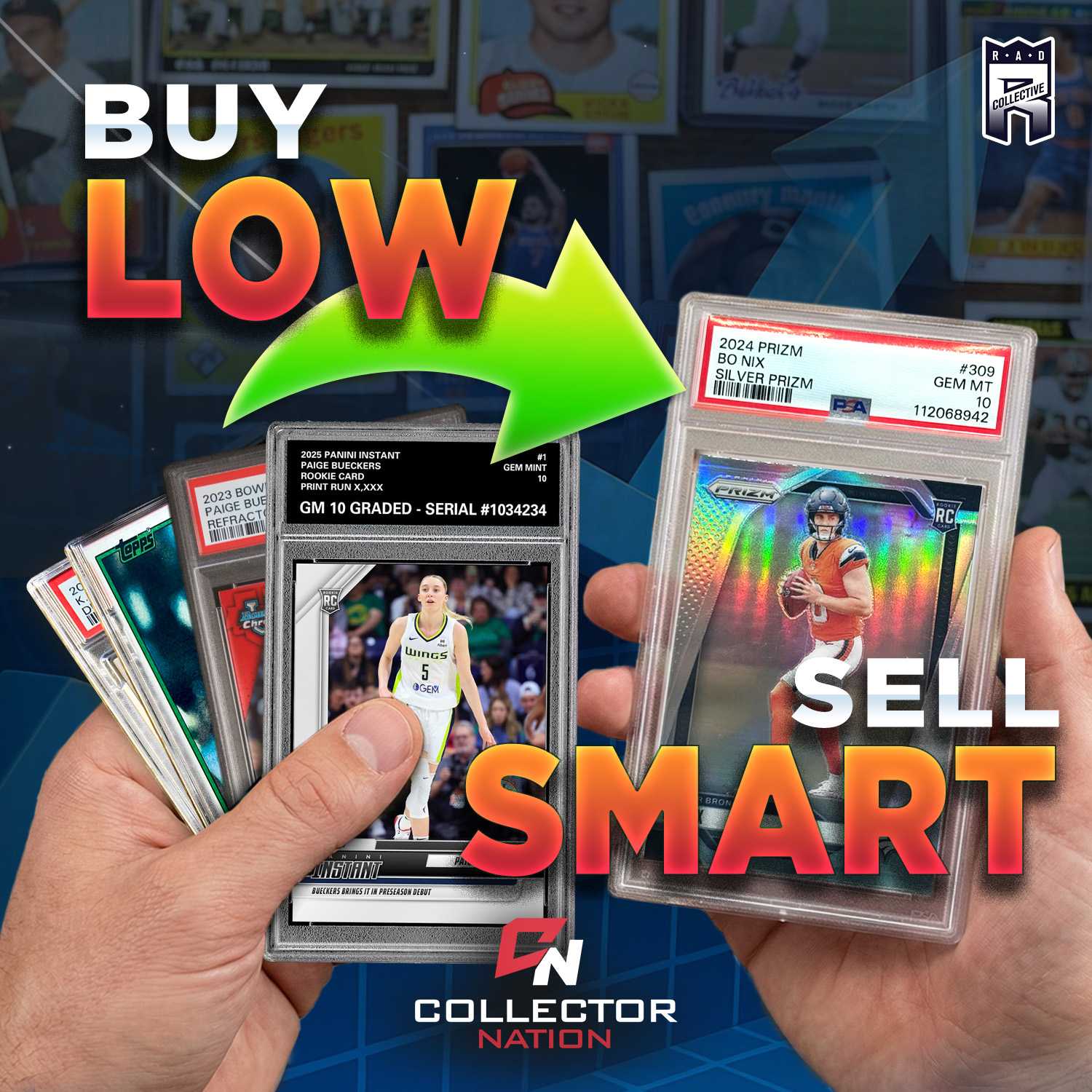 Buy Low, Sell Smart: Understanding Sports Card Cycles is the Key to Flipping Cards artwork