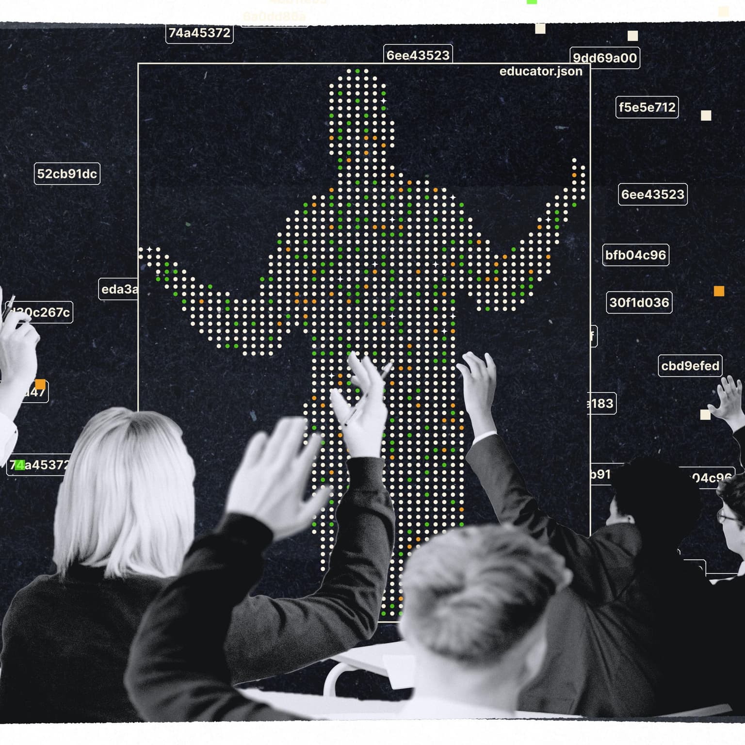 Teacher v chatbot: my journey into the classroom in the age of AI artwork