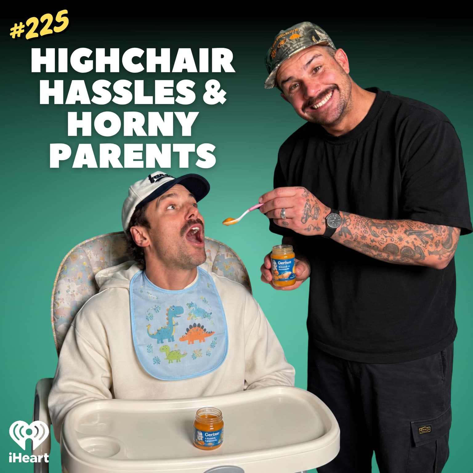 #225 Highchair Hassles & Horny Parents artwork