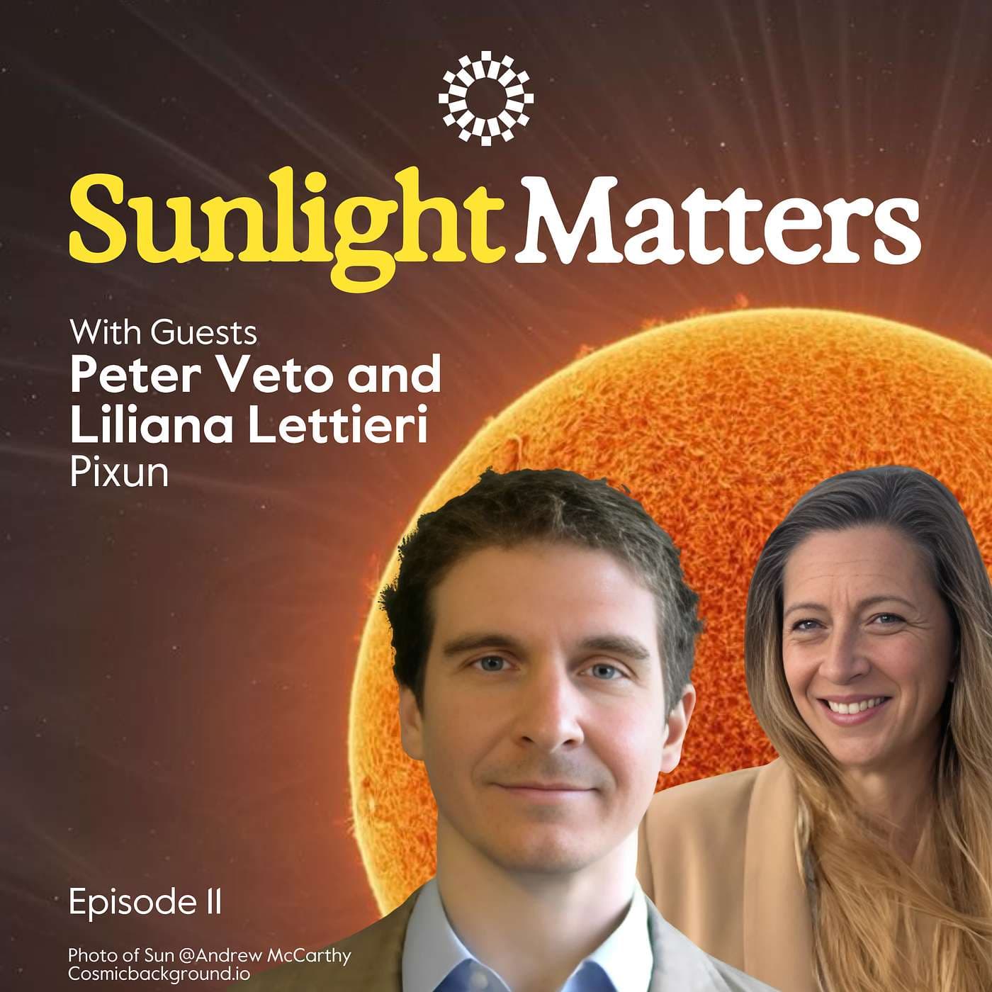 Sunlit Computers with Peter Veto and Liliana Lettier of Pixun artwork