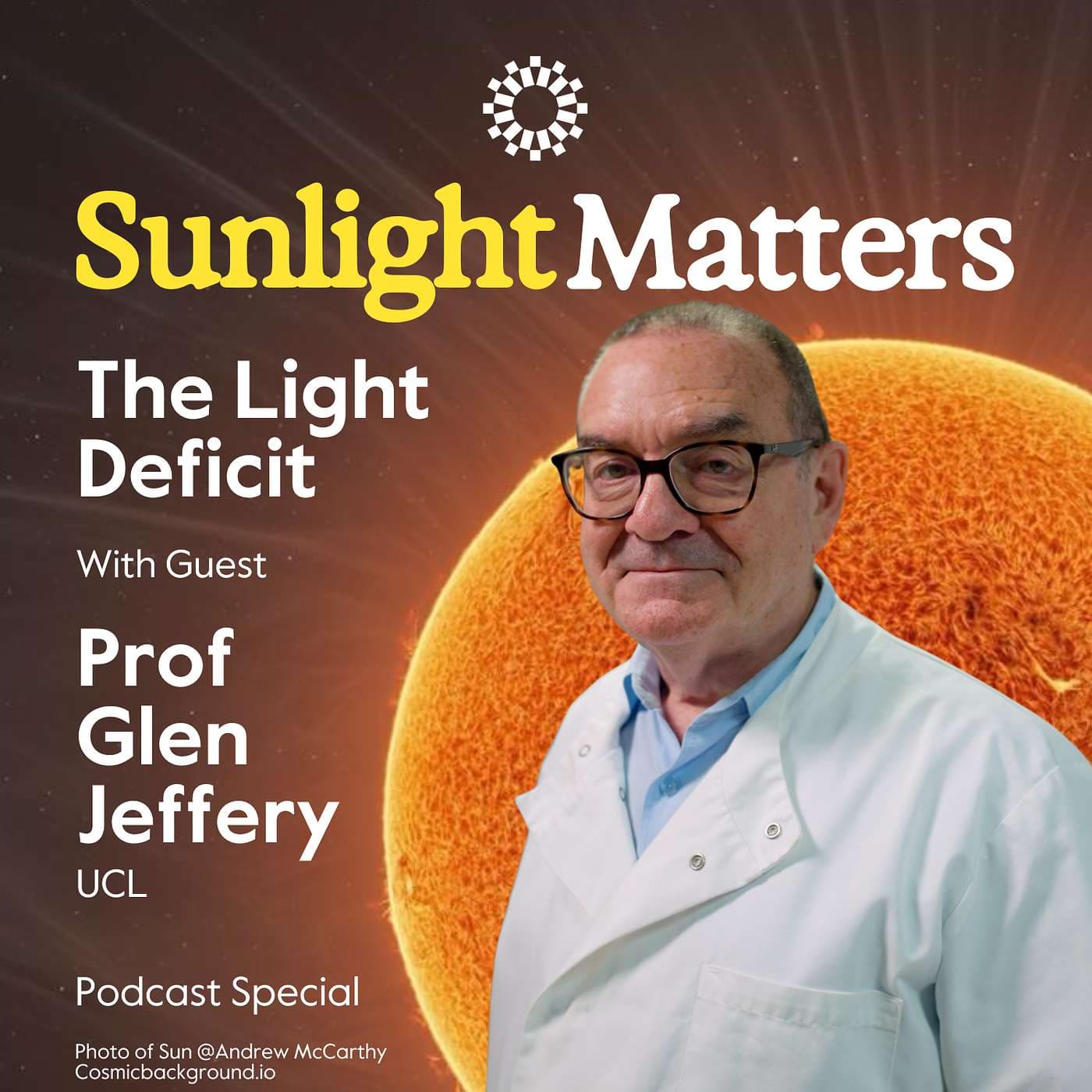 How LED Lighting Is Harming Humans With Professor Glen Jeffery artwork