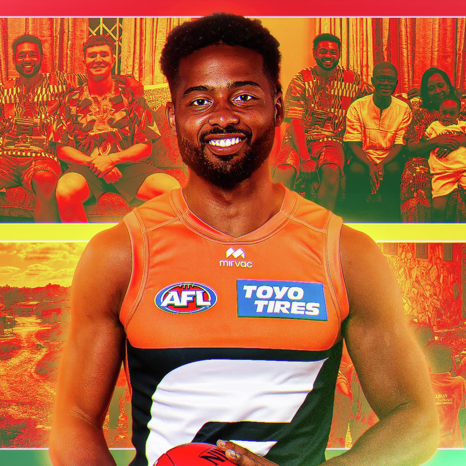 Story behind the Story: Connor Idun finds what he's looking for in Ghana artwork