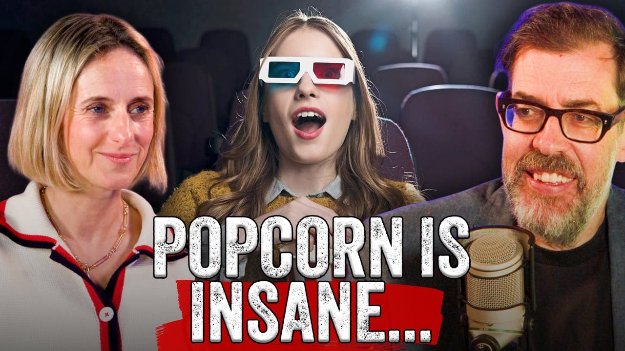 A Brief History Of Popcorn At The Movies artwork
