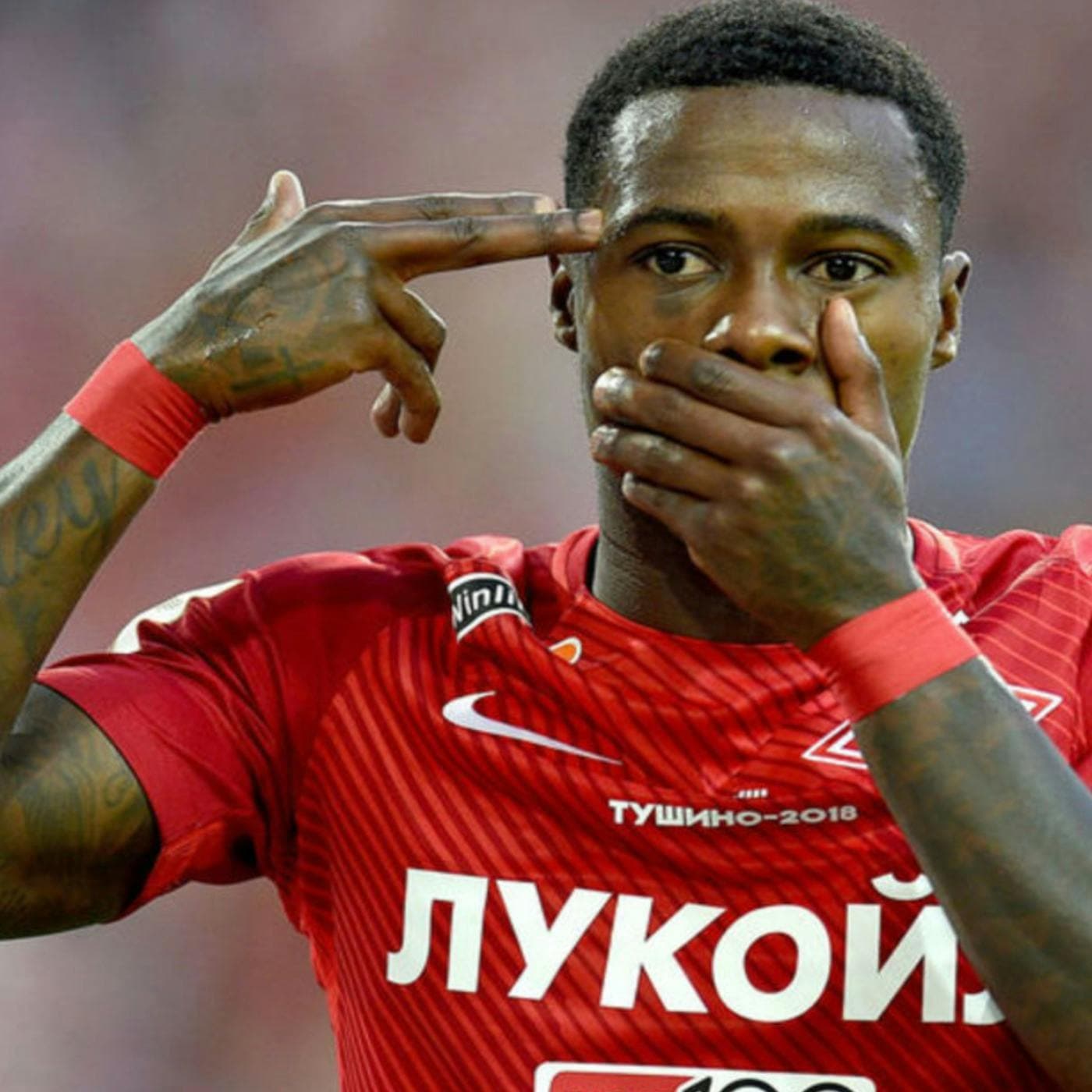 Quincy Promes breaks out the slammer artwork
