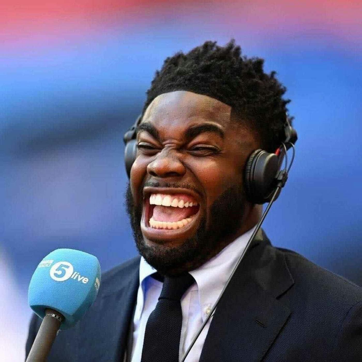 Micah Richards: grinning with debauched pleasure artwork