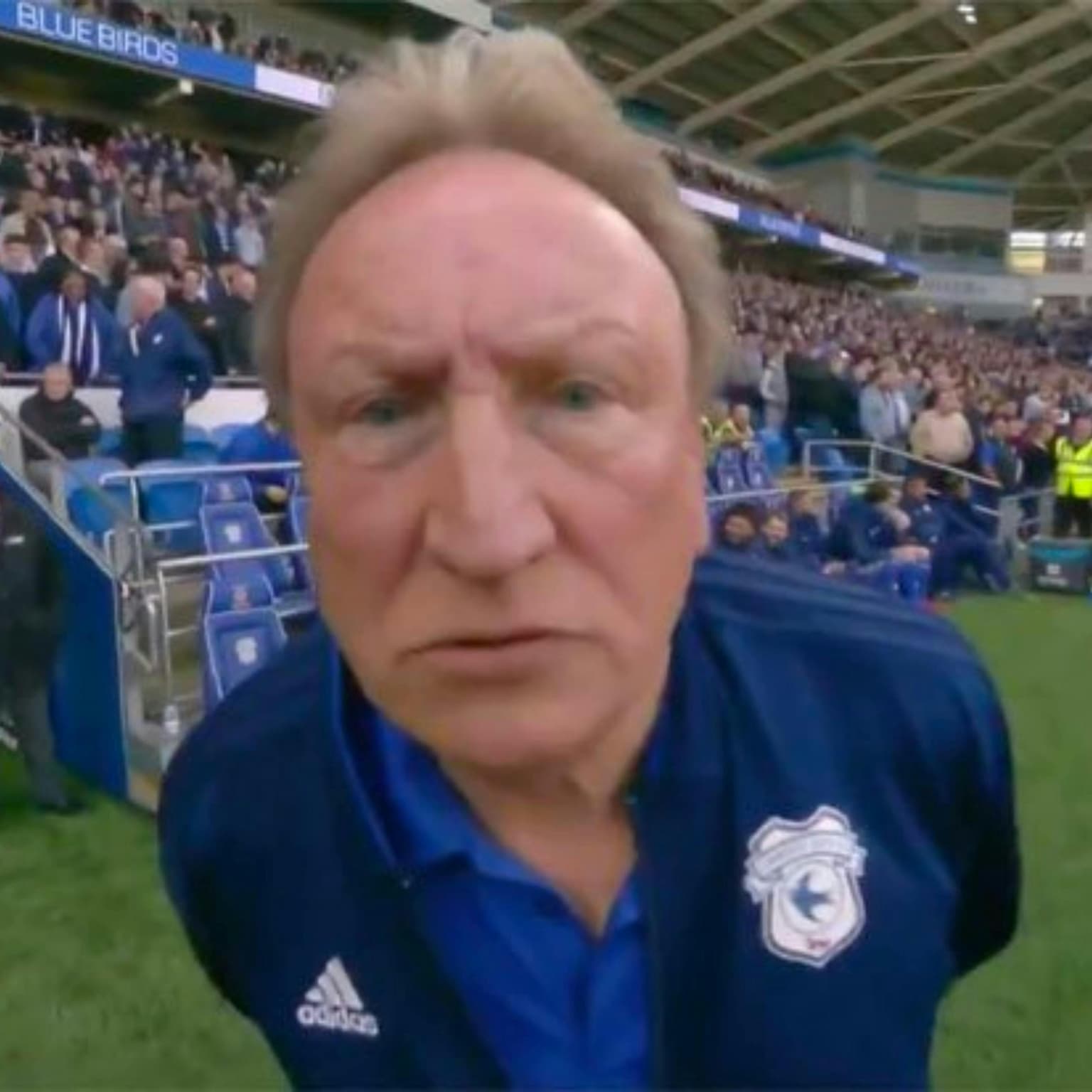 Neil Warnock: he’d fookin’ die for you lot artwork