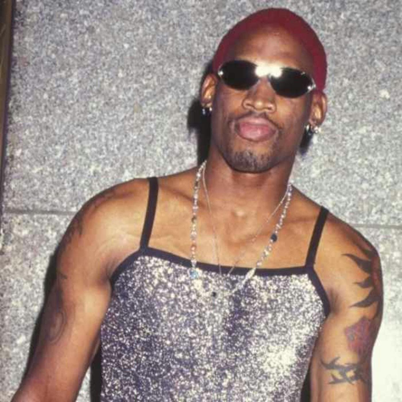 Dennis Rodman: she put pasta up my butt artwork