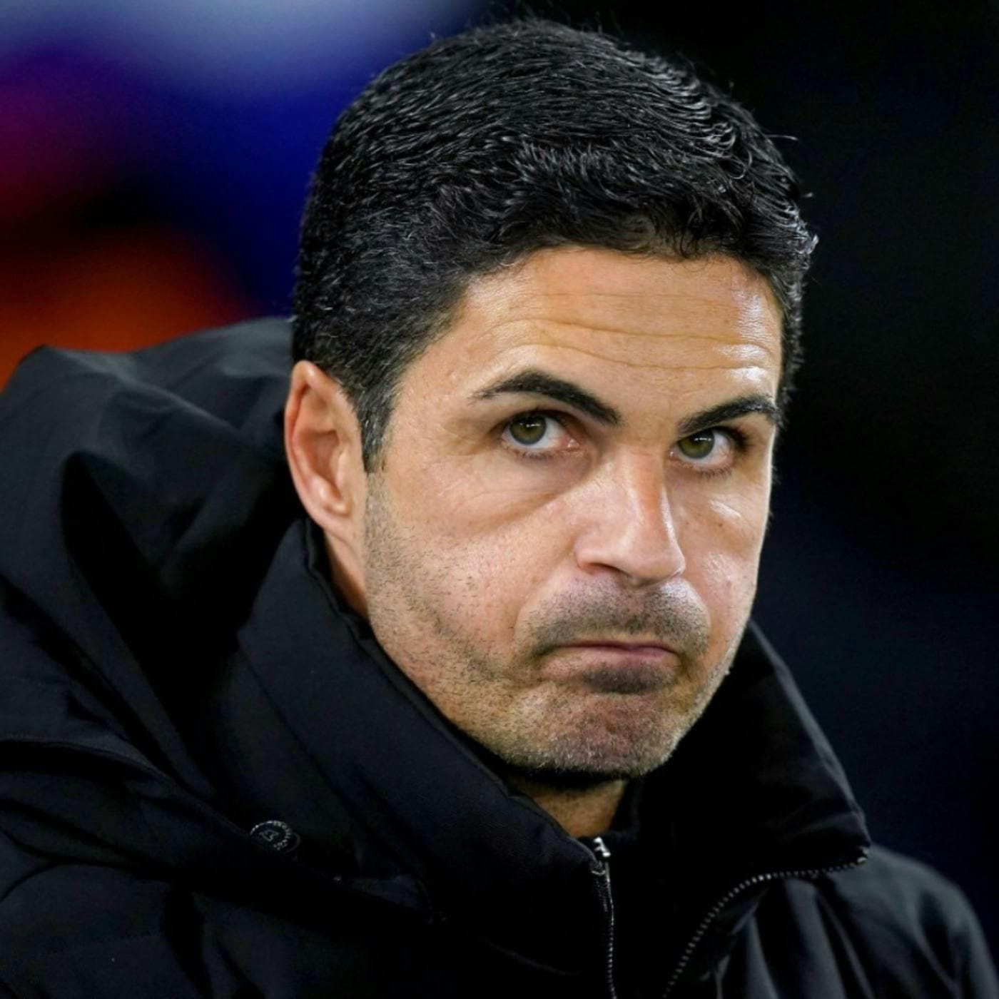 Mikel Arteta’s dressing room crime spree artwork
