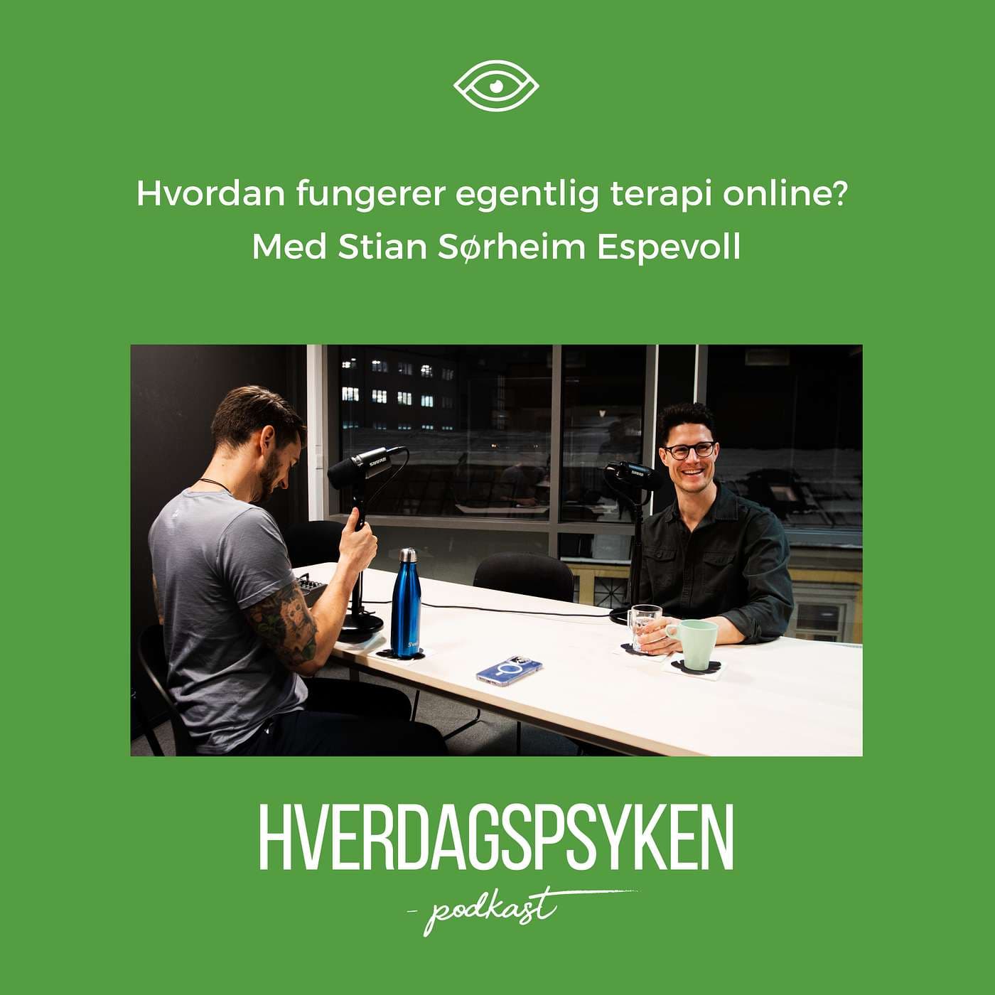 Hvordan fungerer egentlig terapi online? Med Stian Sørheim Espevoll artwork