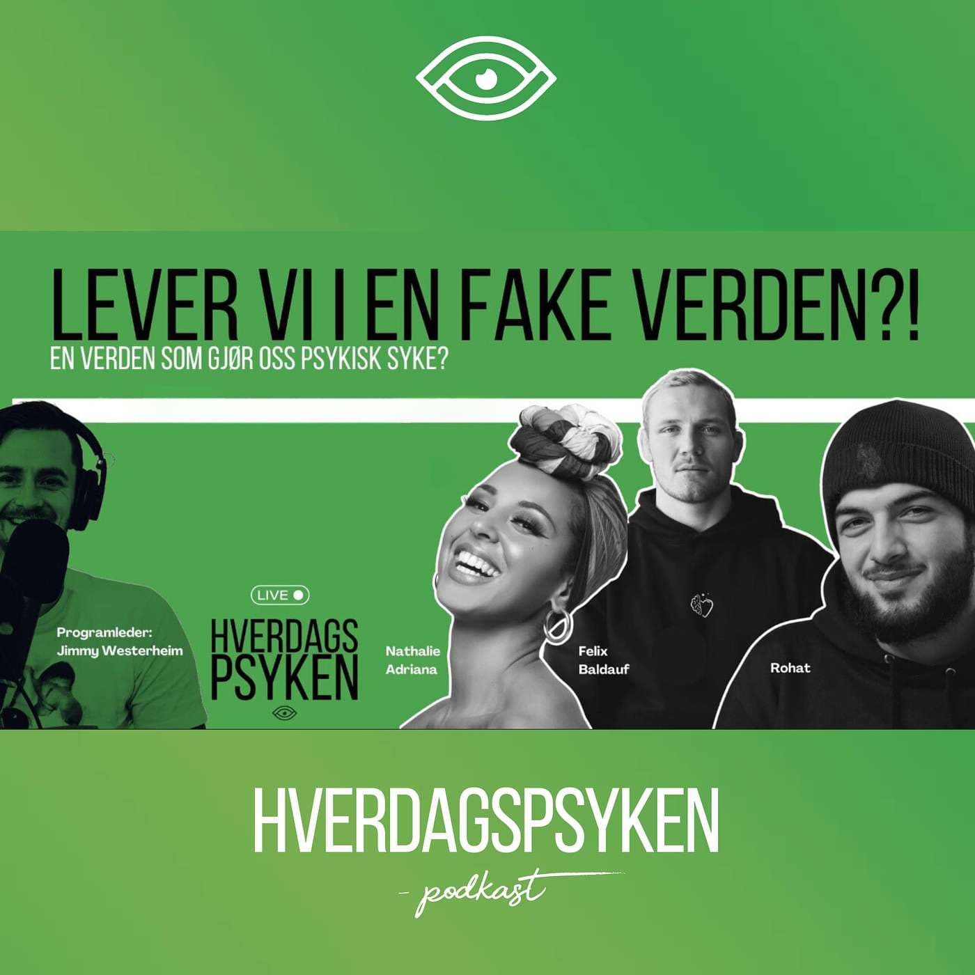 Lever vi i en fake verden? med/ Felix Baldauf, Rohat og Nathalie Adriana artwork