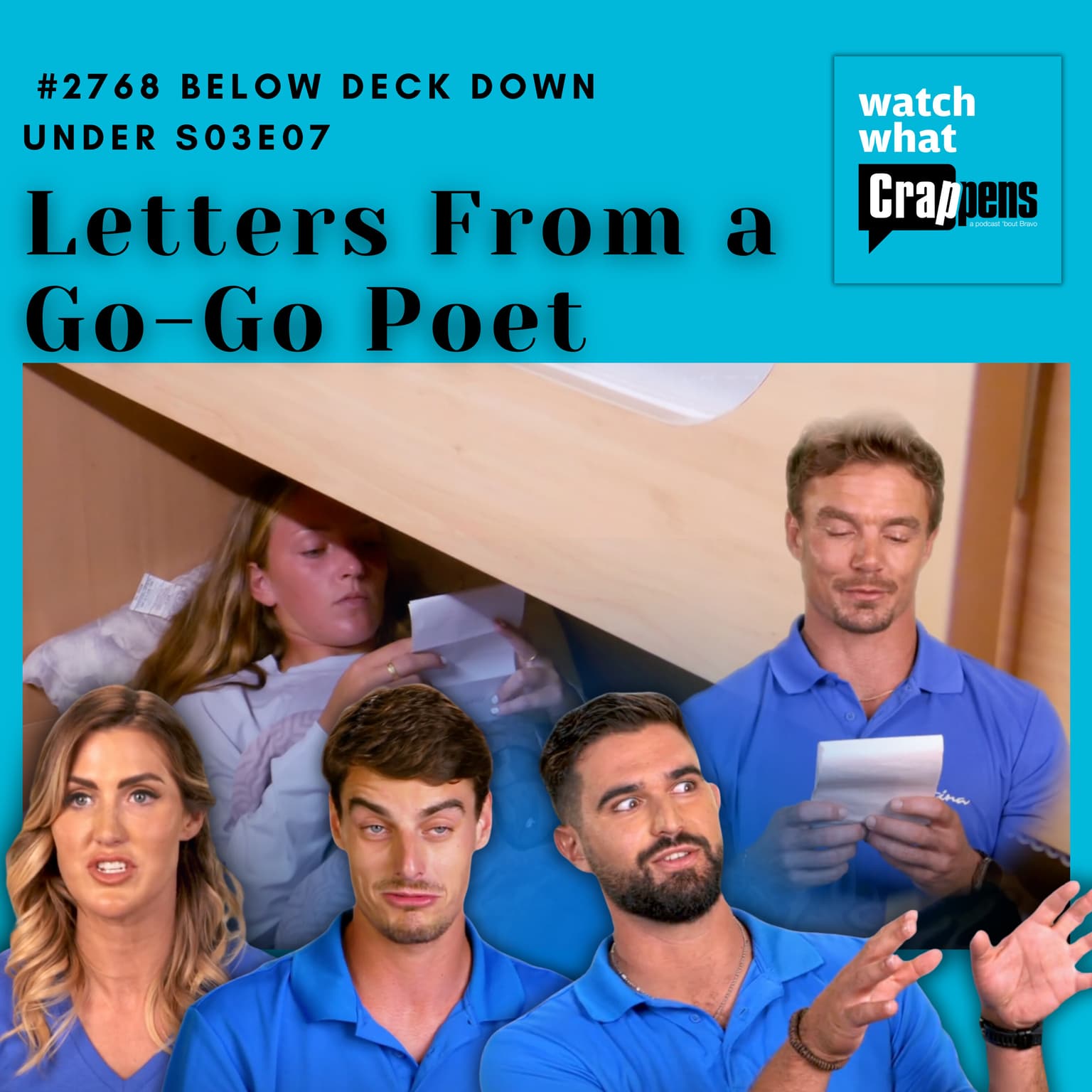 #2768 Below Deck Down Under S03E07: Letters From a Go-Go Poet artwork