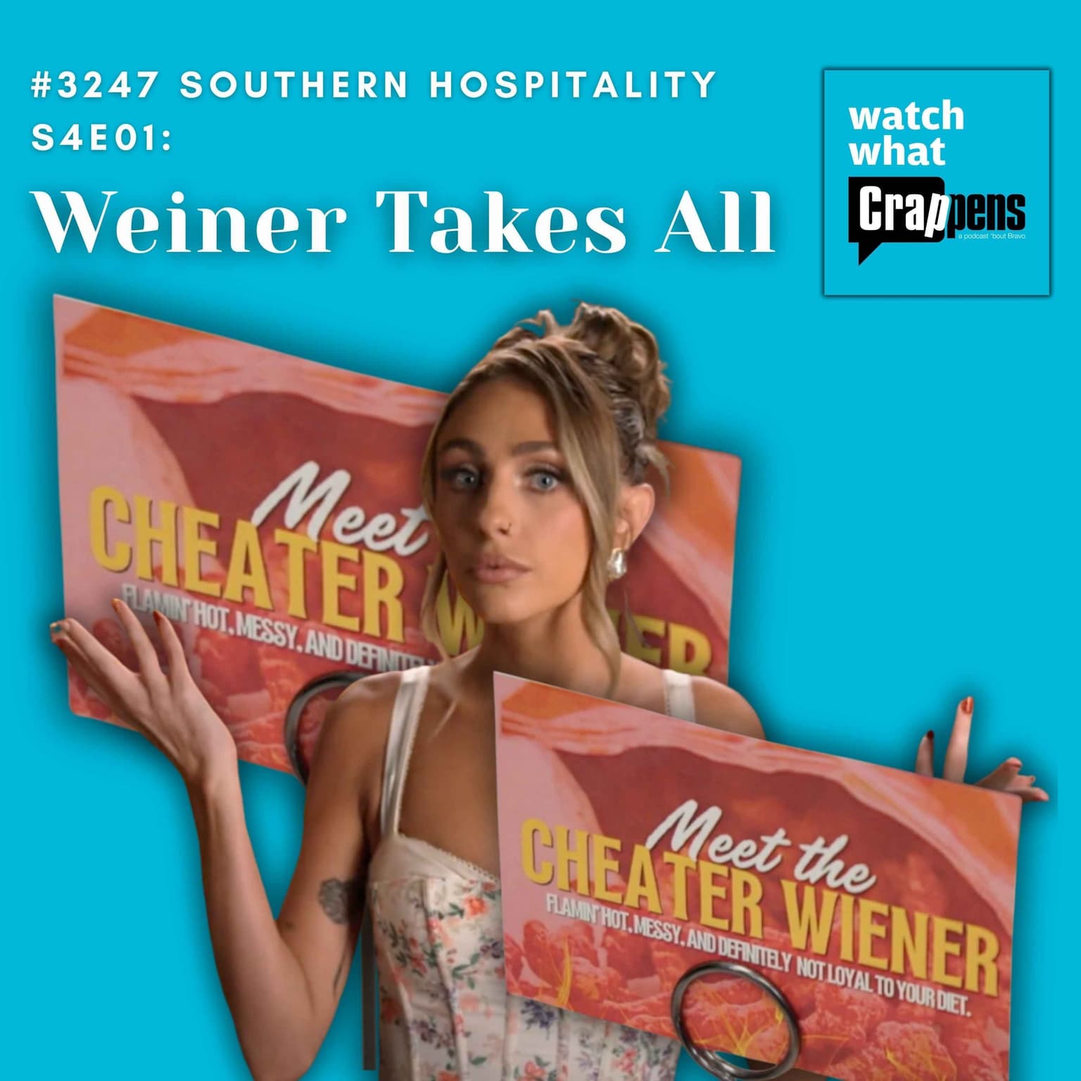 #3247 Southern Hospitality S4E01: Weiner Takes All artwork