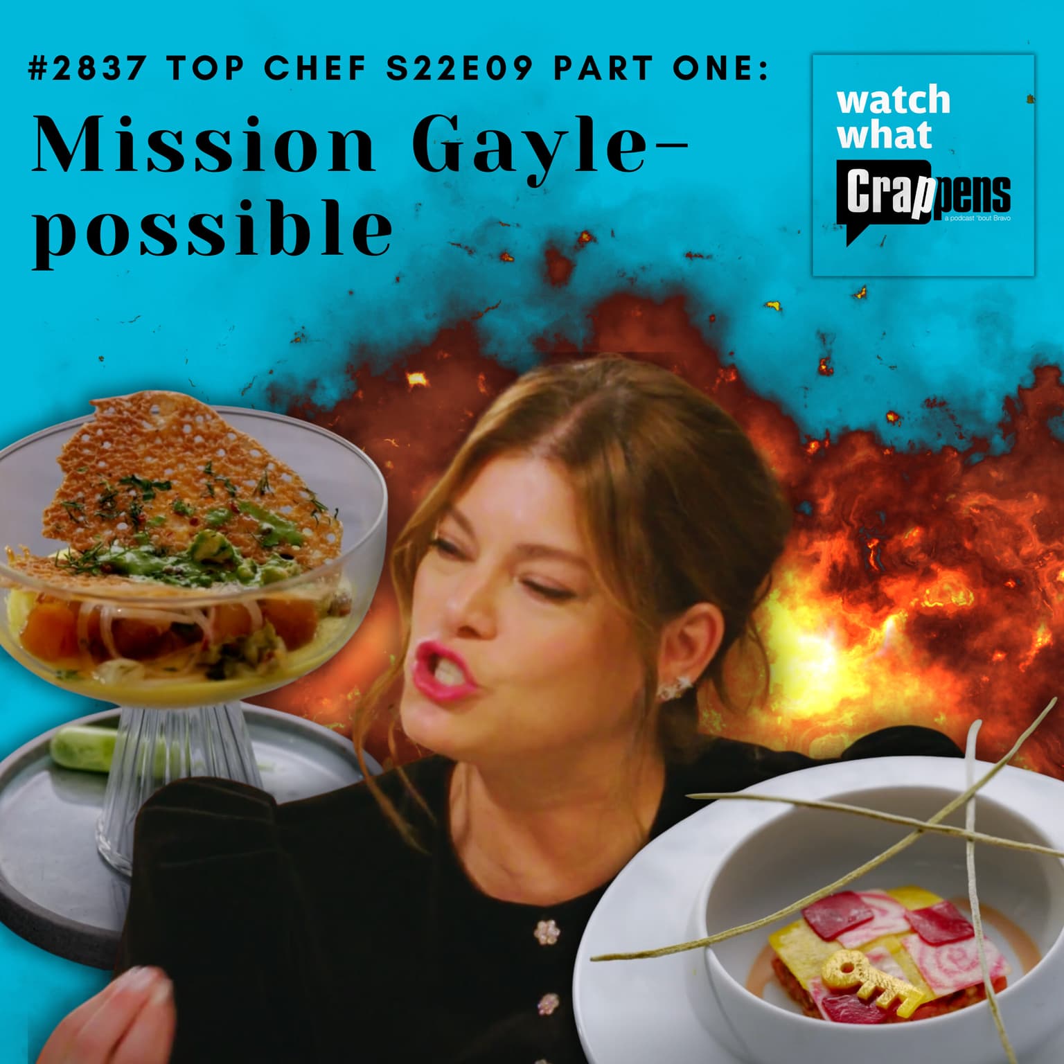 #2837 Top Chef S22E09 Part One: Mission Gayle-possible artwork