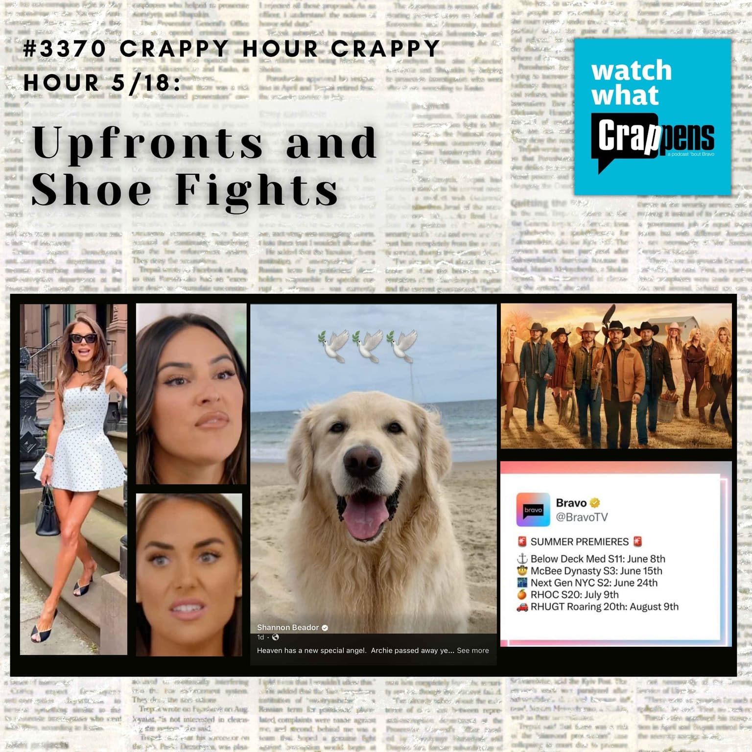 #3370 Crappy Hour Crappy Hour 5/18: Upfronts and Shoe Fights artwork