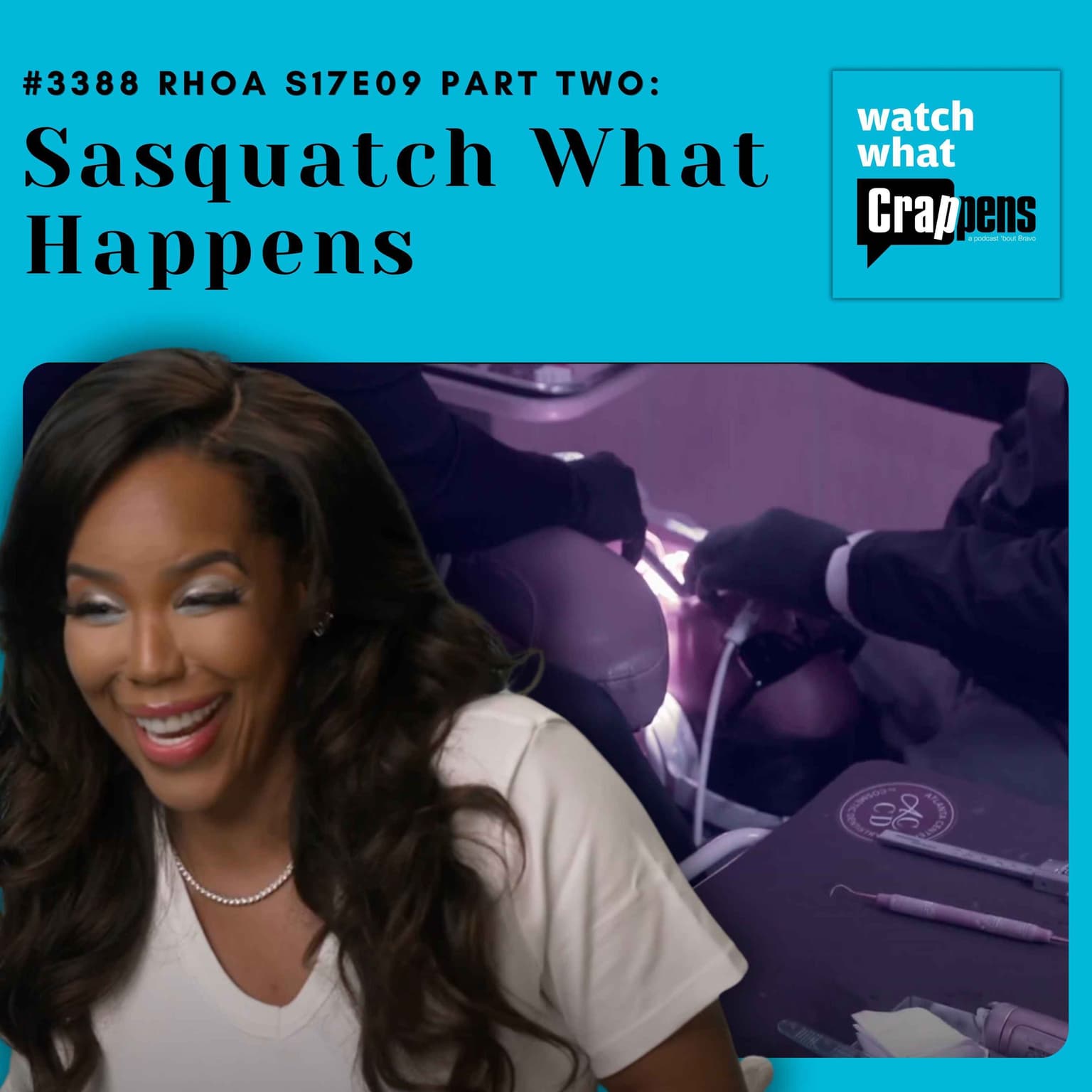 #3388 RHOA S17E9 Part Two: Sasquatch What Happens artwork
