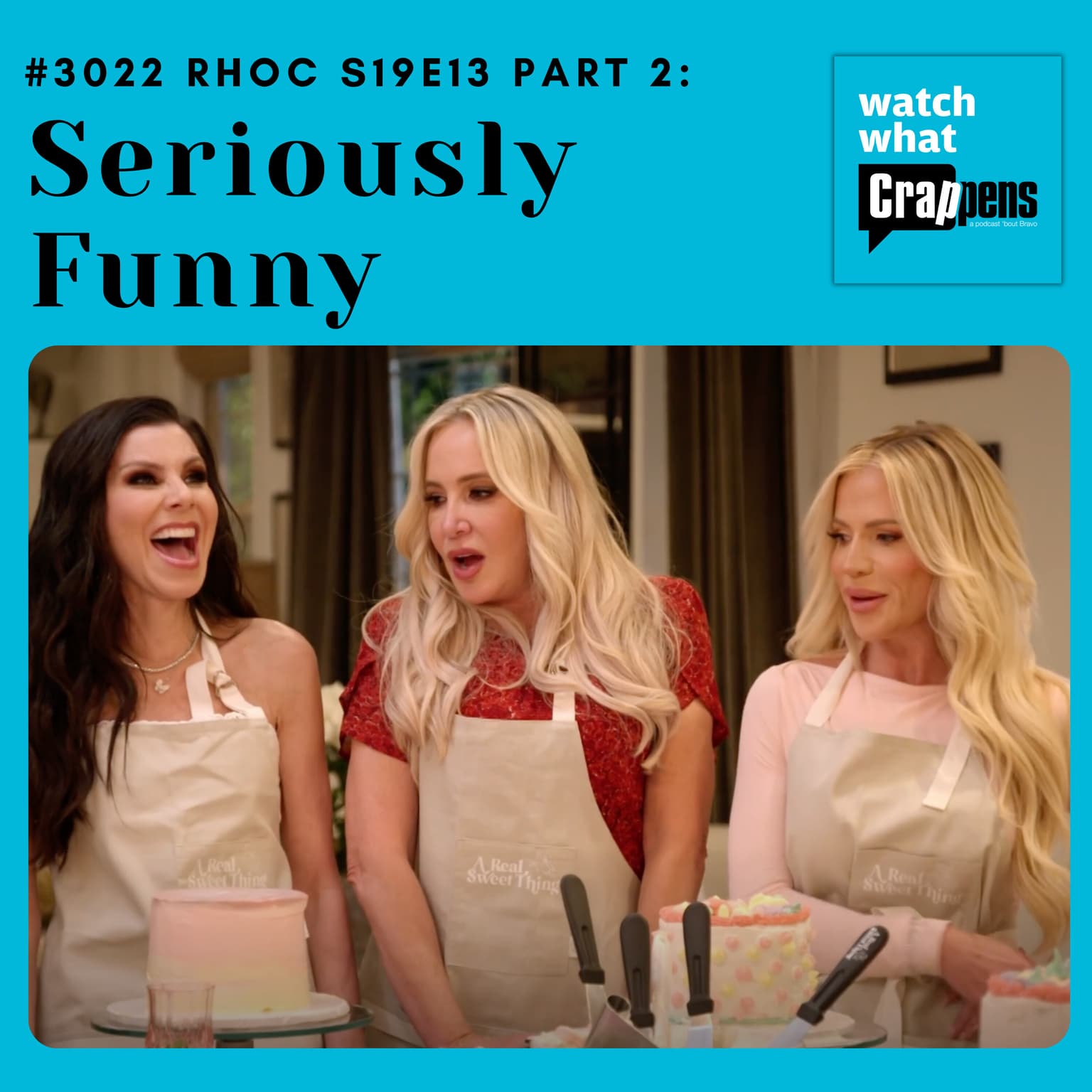 #3022 RHOC S19E13 Part 2: Seriously Funny artwork