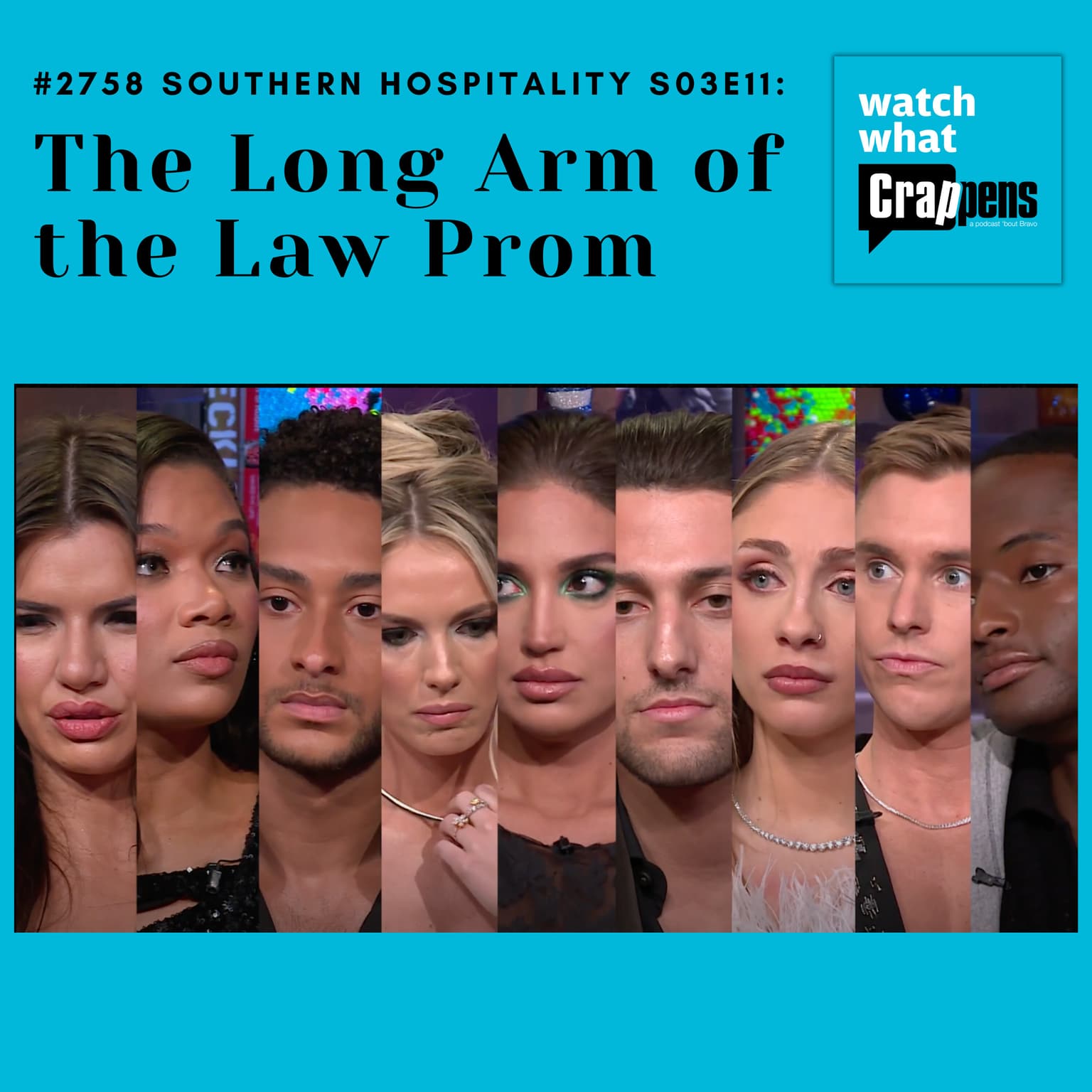 #2758 SOUTHERN HOSPITALITY S03E11: The Long Arm of the Law Prom artwork