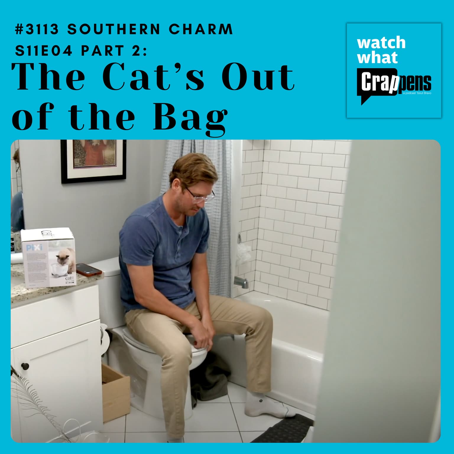 #3113 Southern Charm S11E04 Part 2: The Cat’s Out of the Bag artwork