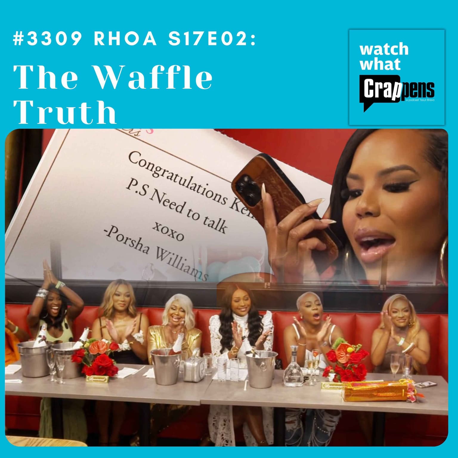 #3309 RHOA S17E02 Part One: The Waffle Truth artwork