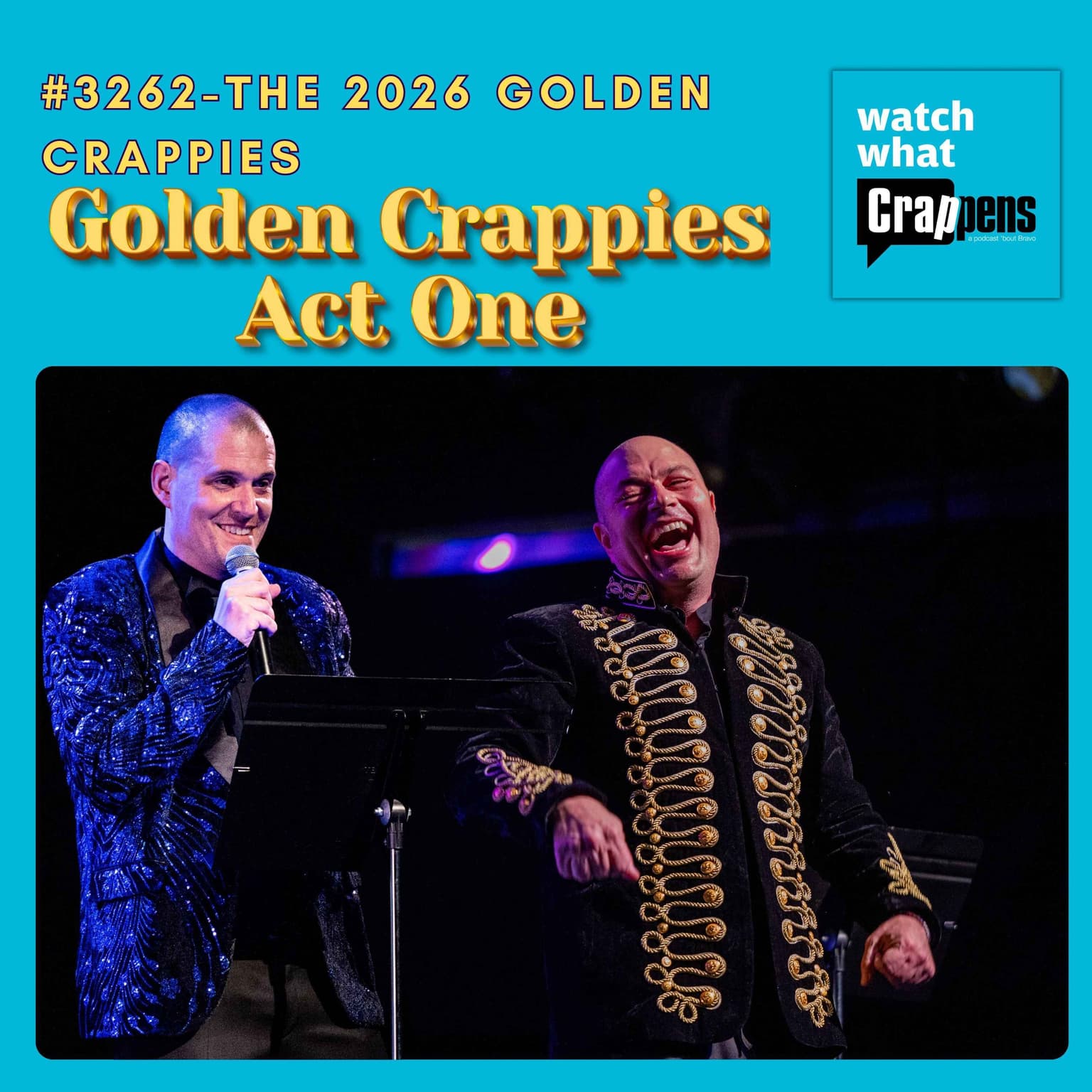 #3262 The 2026 GOLDEN CRAPPIES PART ONE artwork