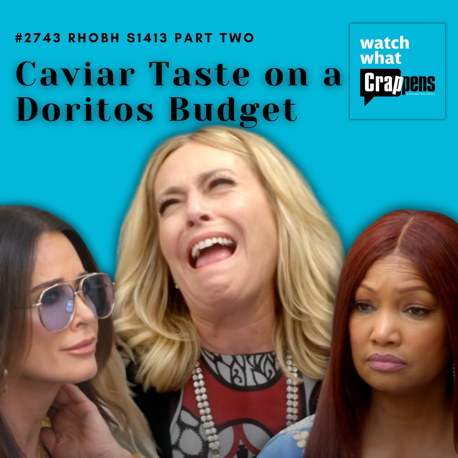 #2743 RHOBH S1413 Part Two: Caviar Taste on a Doritos Budget artwork
