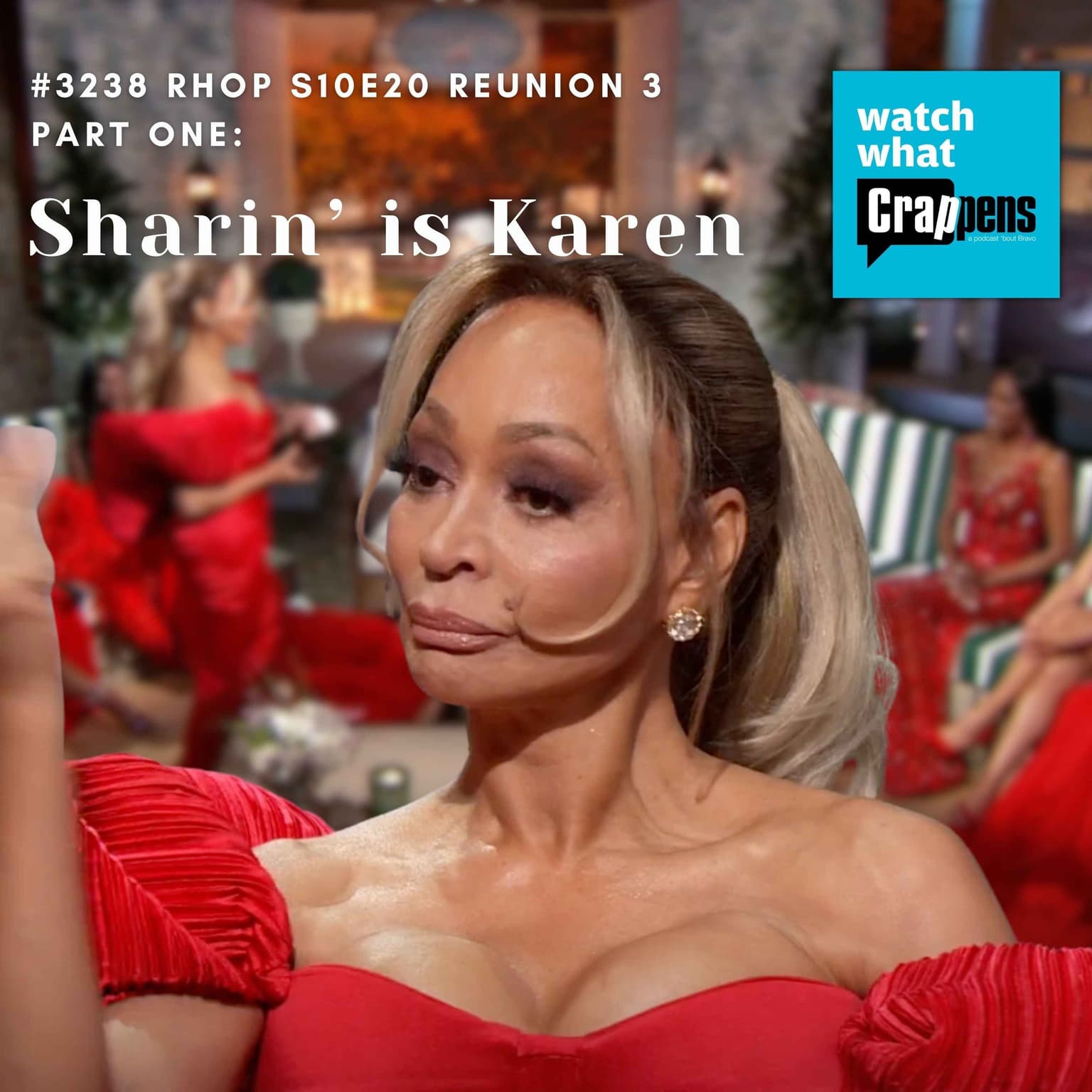 #3238 RHOP S10E20 Reunion 3 Part One: Sharin’ is Karen artwork