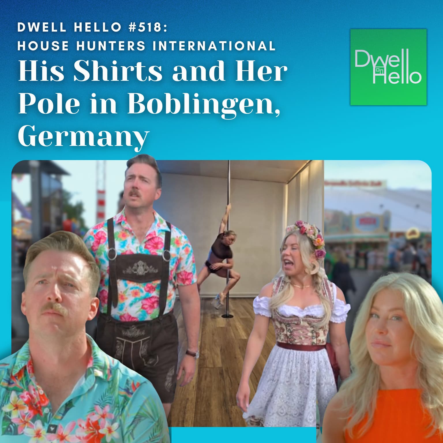 Dwell Hello #518: His Shirts and Her Pole in Boblingen, Germany artwork