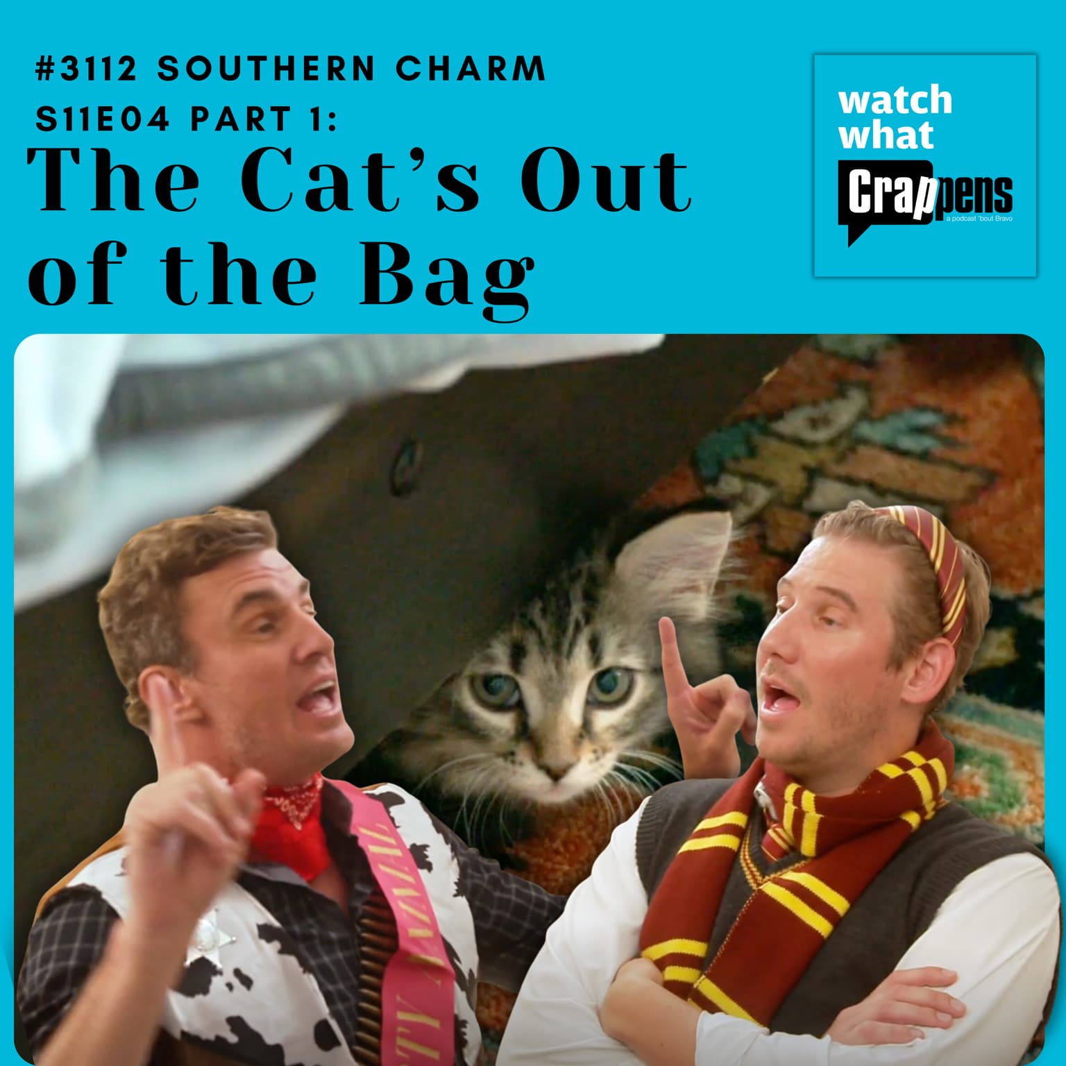 #3112 Southern Charm S11E04 Part 1: The Cat’s Out of the Bag artwork