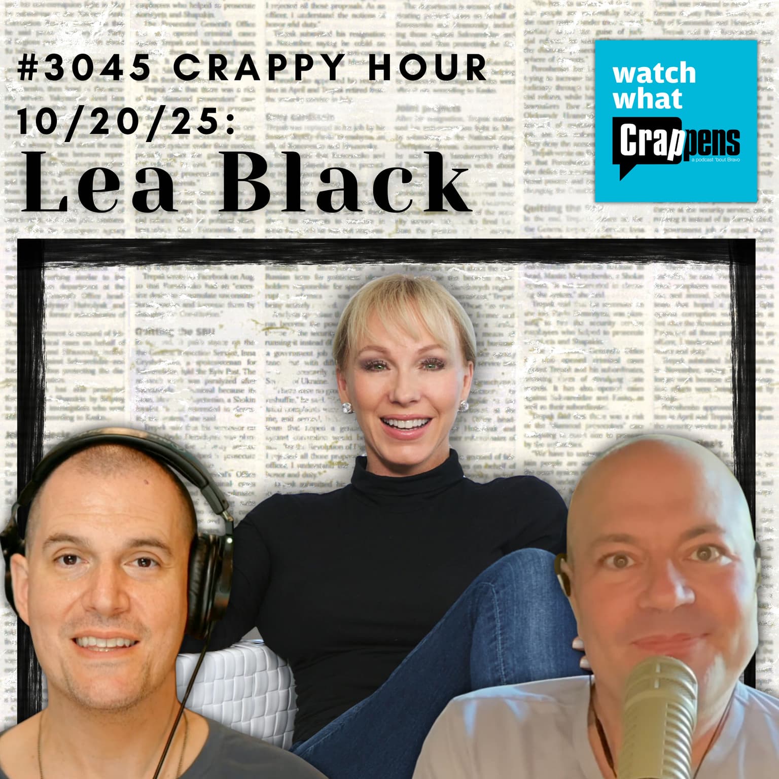 #3045 Crappy Hour 10/20/25: Lea Black artwork