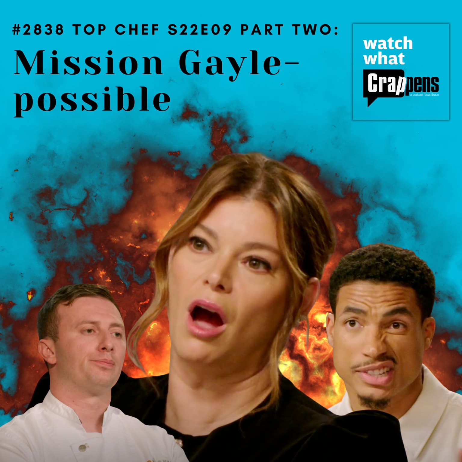 #2838 Top Chef S22E09 Part Two: Mission Gayle-possible artwork