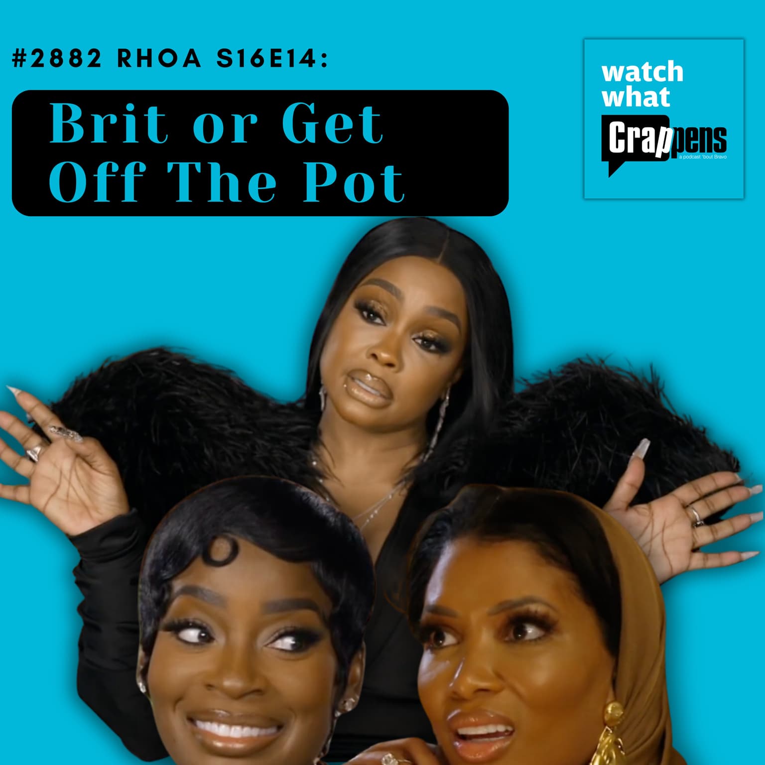 #2882 RHOA S16E14: Brit or Get Off The Pot artwork