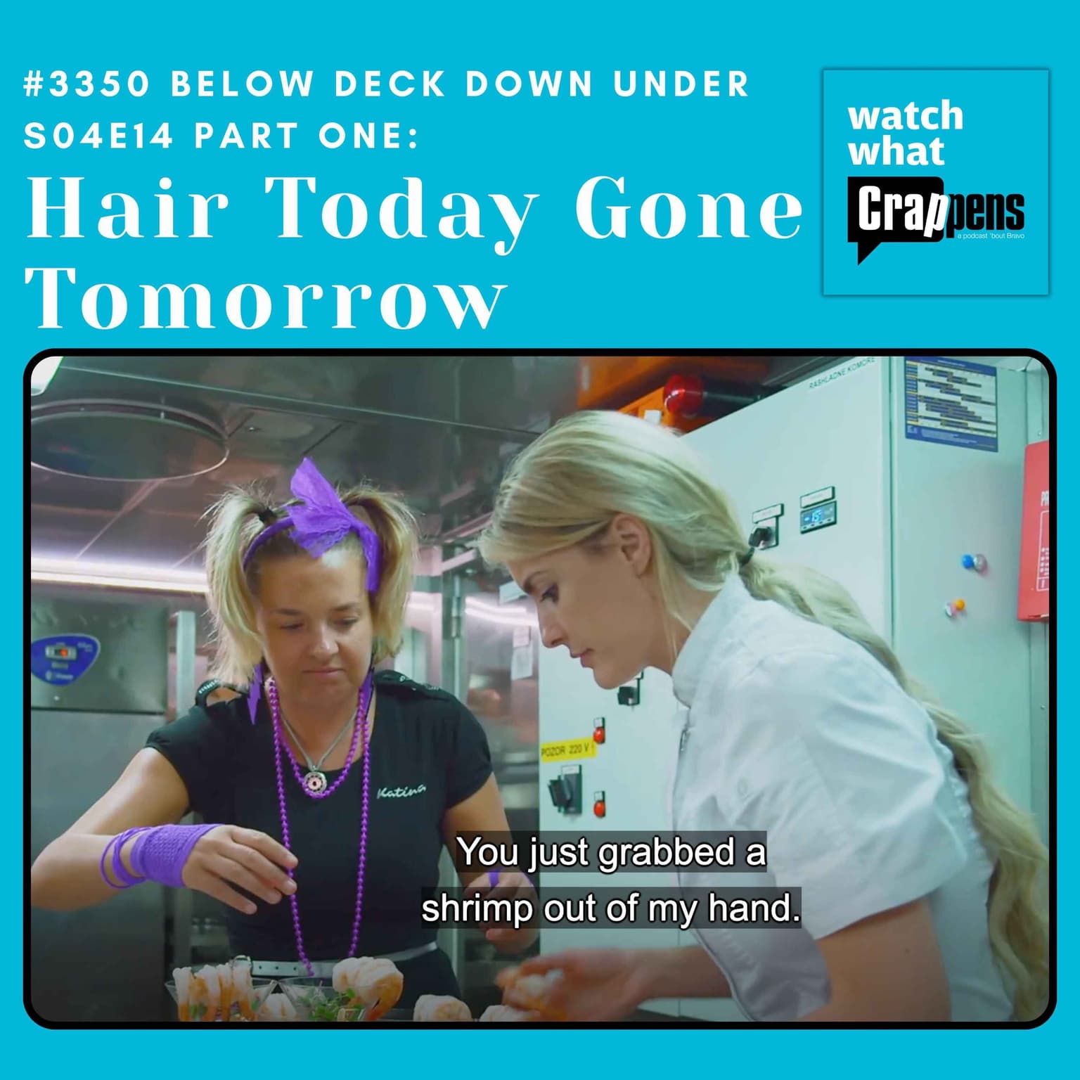 #3350 Below Deck Down Under S04E14 Part One: Hair Today Gone Tomorrow artwork