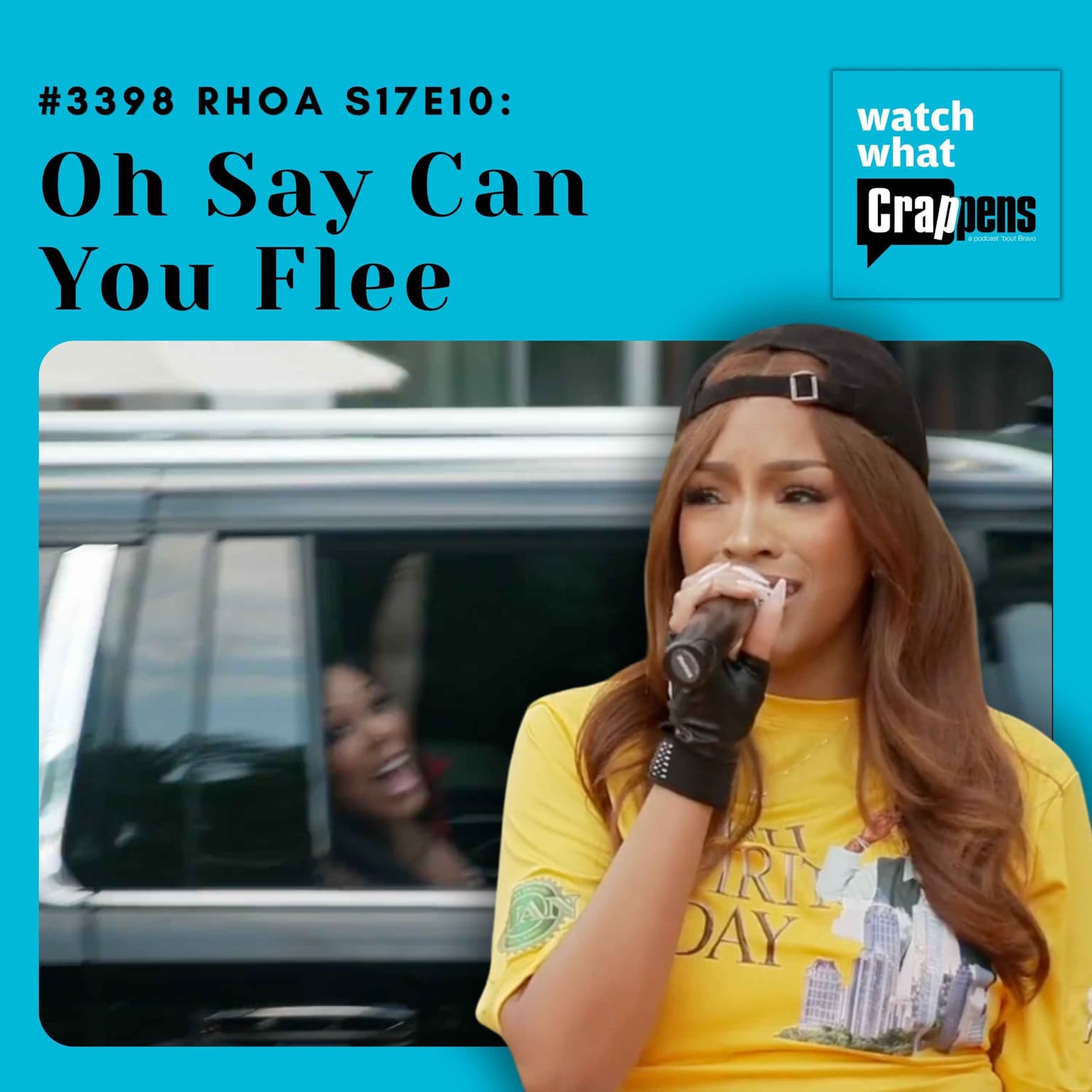 #3398 RHOA S17E10: Oh Say Can You Flee artwork