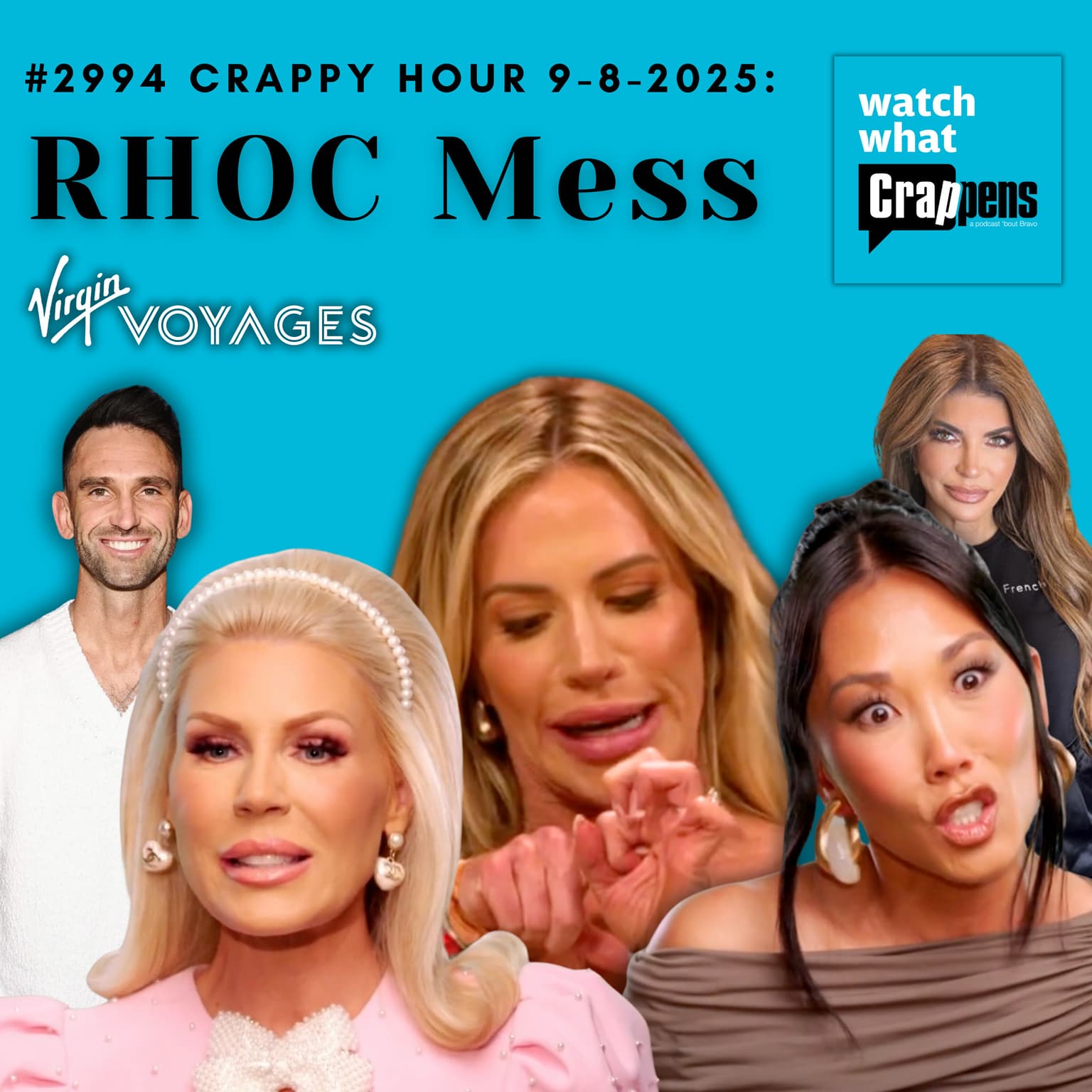 #2994 Crappy Hour 9-8-2025: RHOC Mess artwork