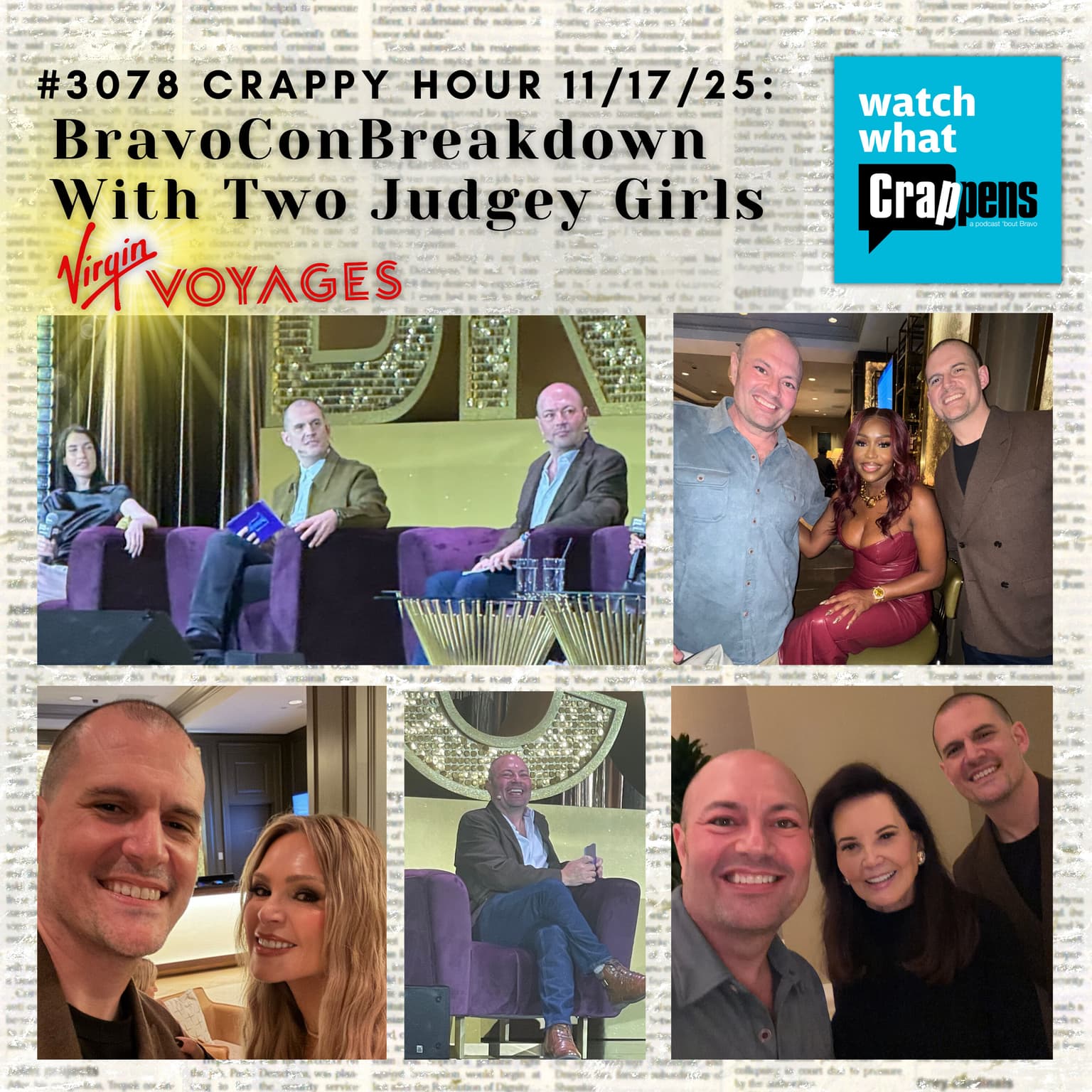 #3078 Crappy Hour 11/17/25: BravoCon Breakdown With Two Judgey Girls artwork