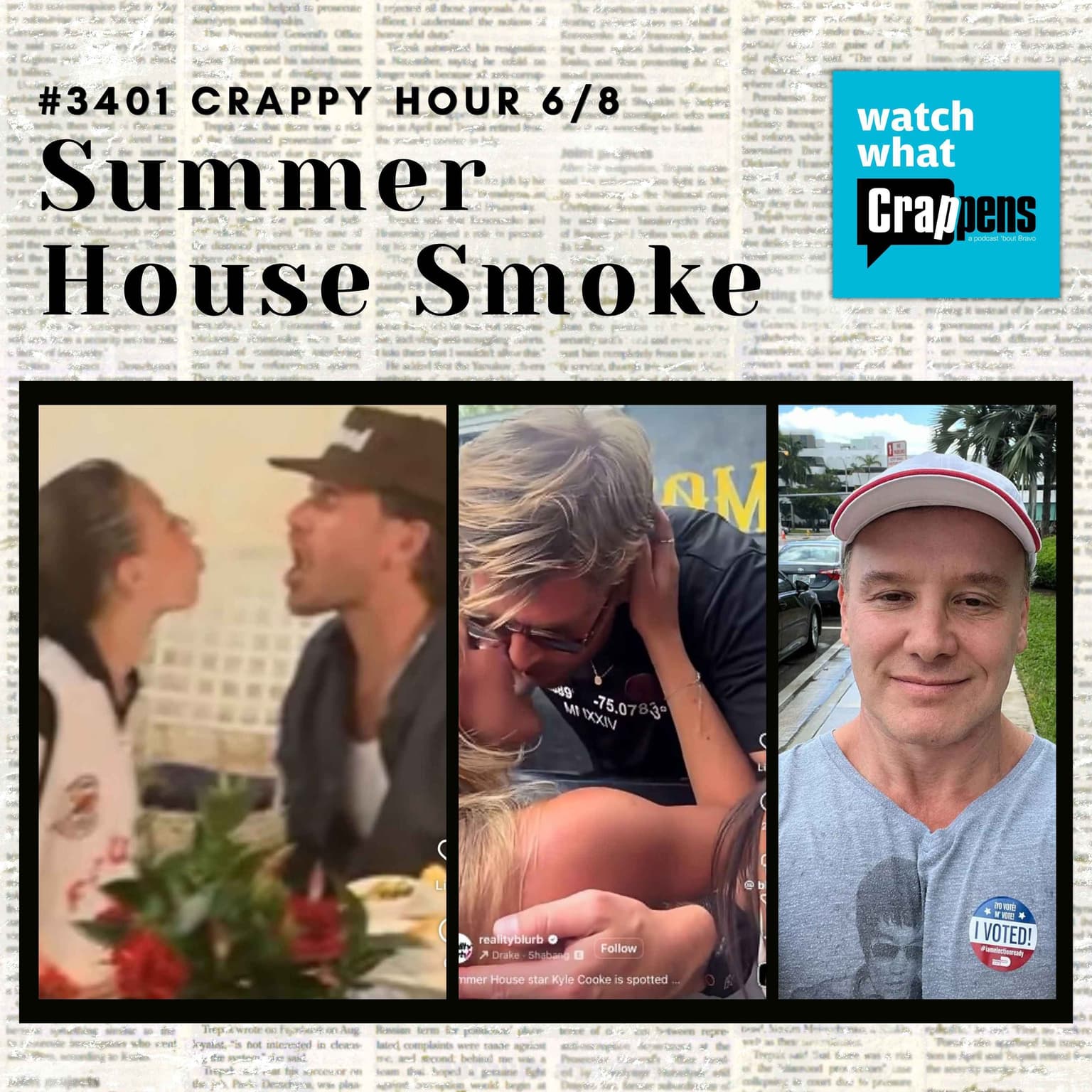 #3401 Crappy Hour Crappy Hour 6/8: Summer House Smoke artwork