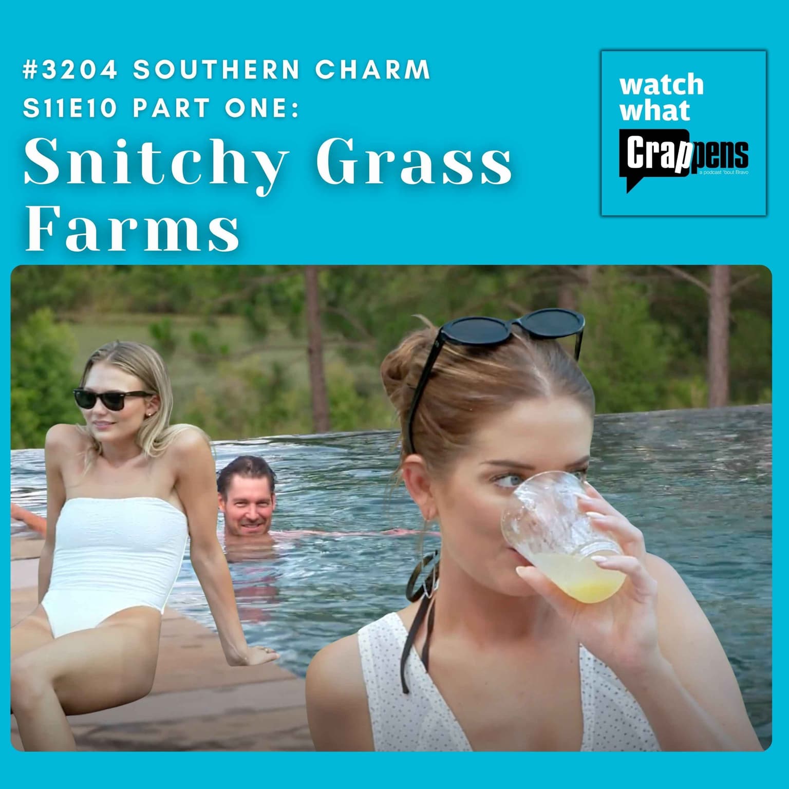 #3204 Southern Charm S11E10 Part One: Snitchy Grass Farms artwork