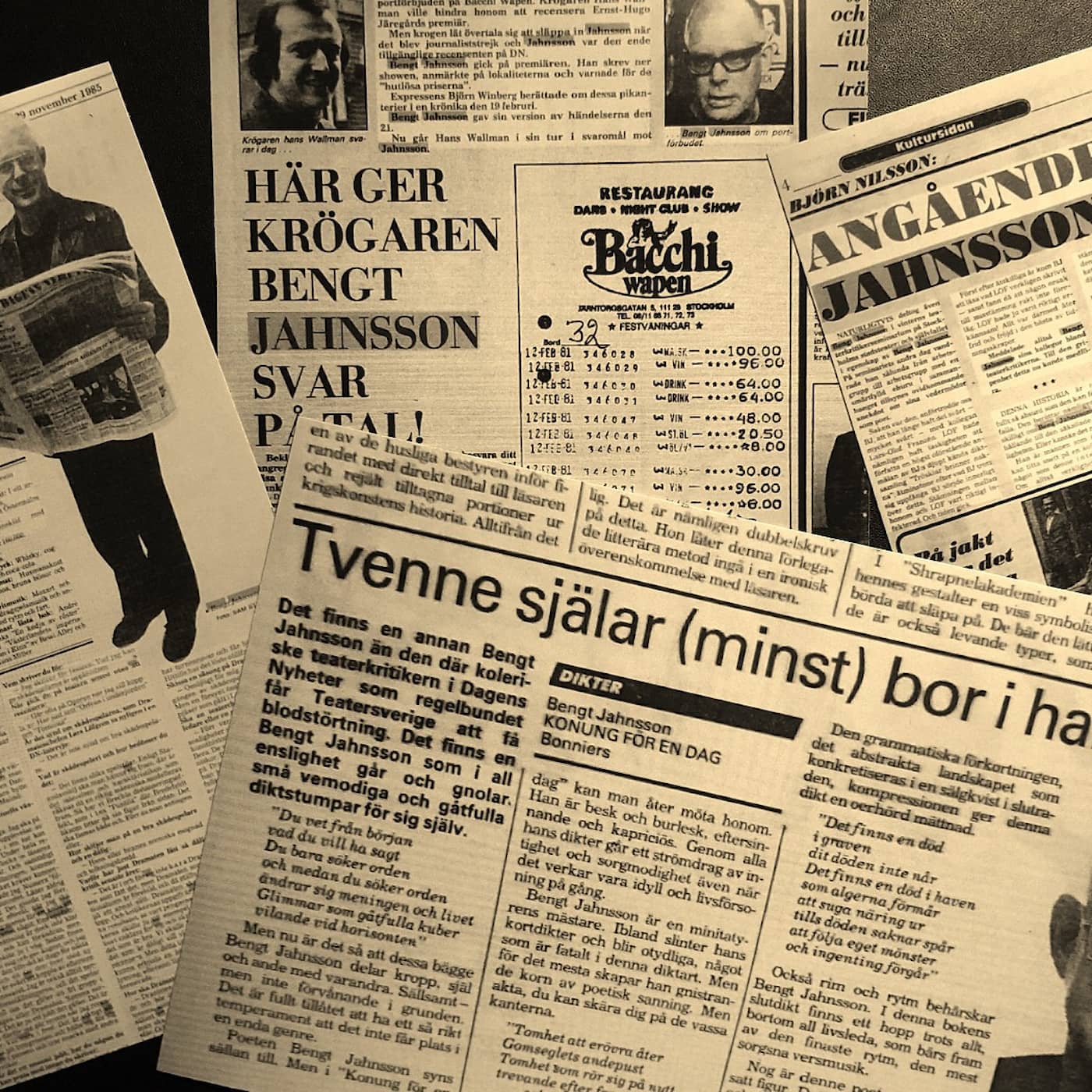 Om Bengt Jahnsson artwork