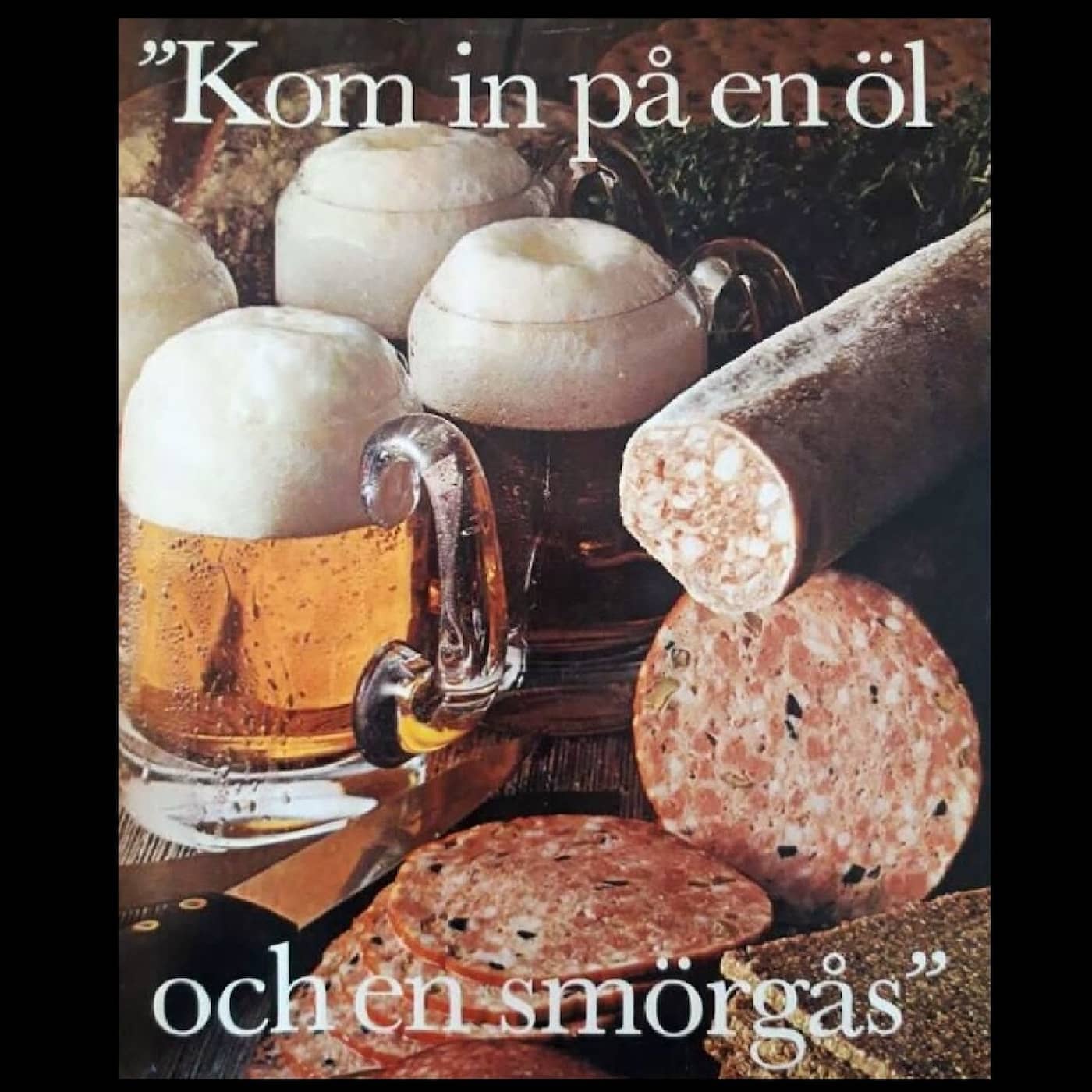 Om En öl och en smörgås artwork