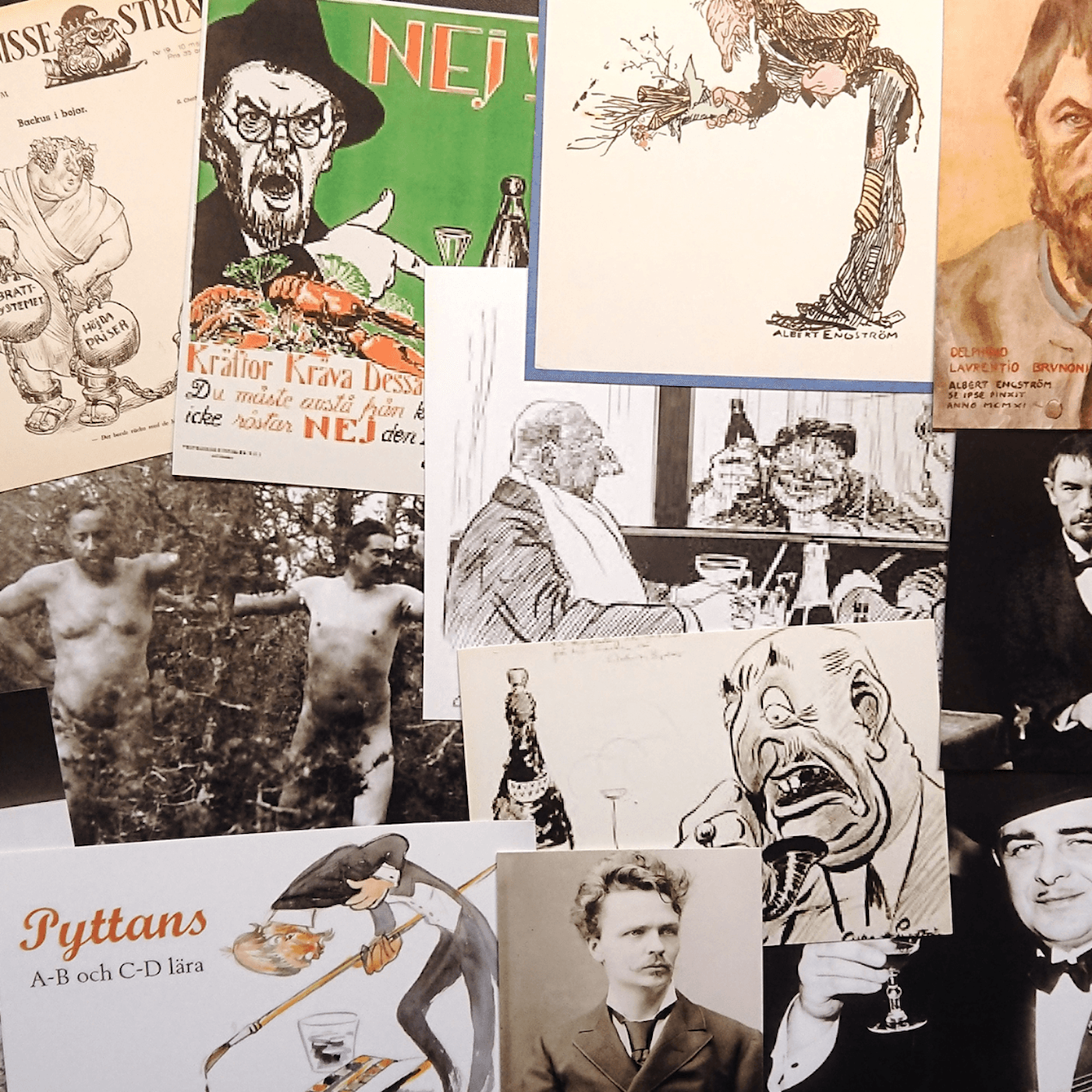 Om Albert Engström artwork