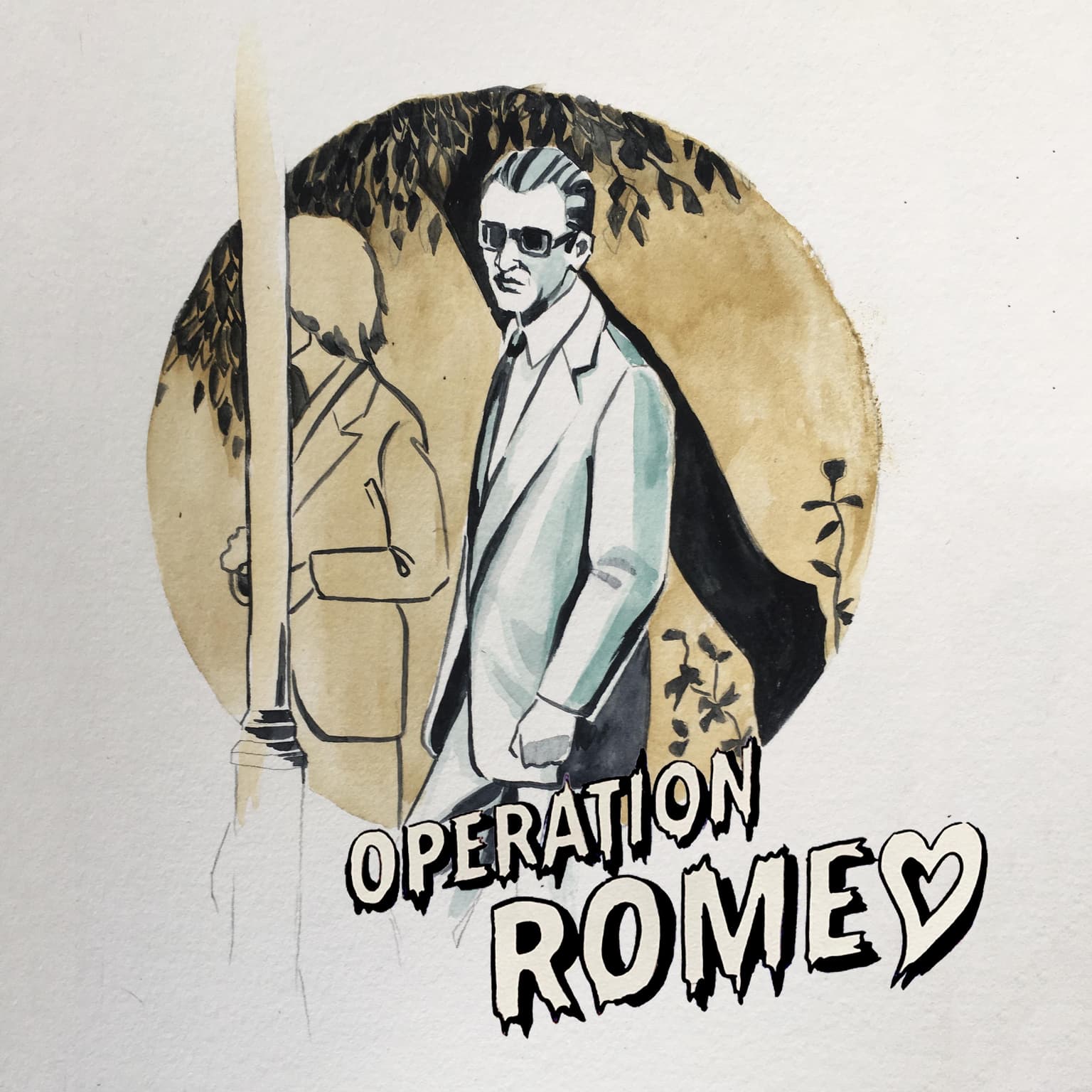 Operation Romeo 4: Manden Uden Ansigt artwork