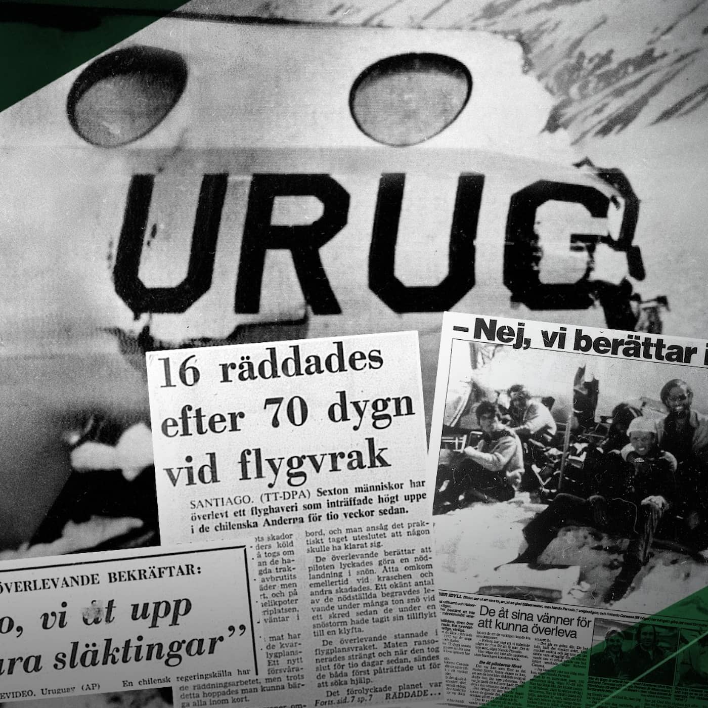Rugbylaget som kraschade och åt upp sina kamrater artwork